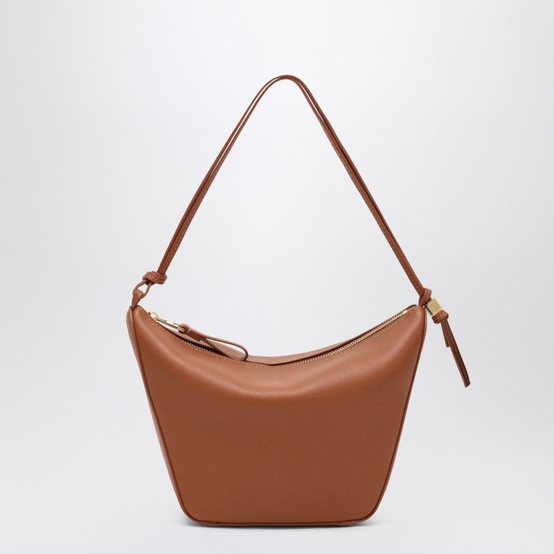 Loewe Loewe Hammock Hobo Bag Mini Brown Size ONE SIZE - 1 Thumbnail