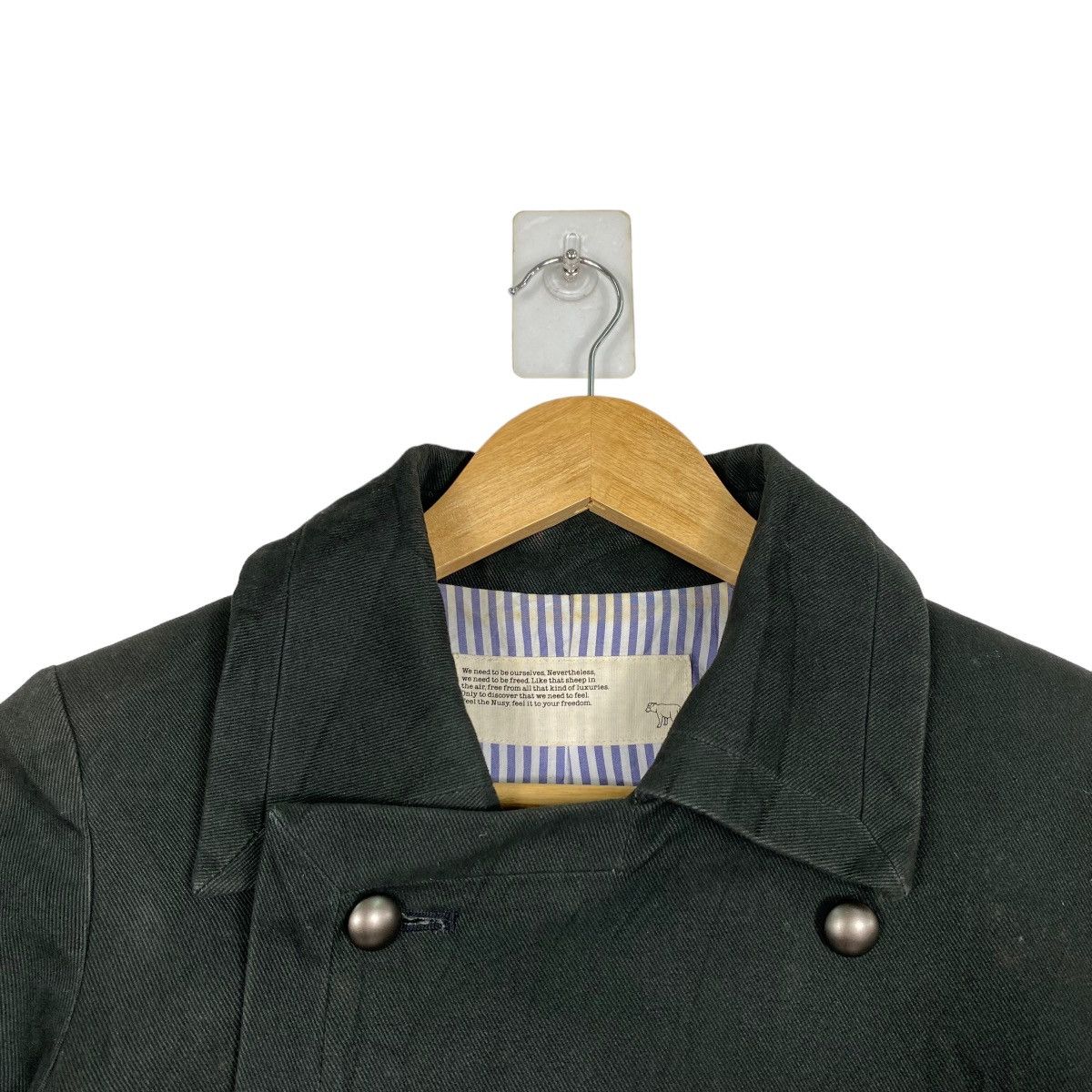 Japanese Brand JAPANASE DOUBLE BREAST COAT Size US M / EU 48-50 / 2 - 4 Thumbnail