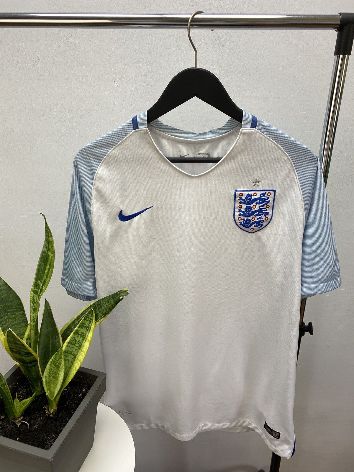Nike × Vintage Vintage England 2016 Nike Soccer Jersey y2k blokcore Size US XL / EU 56 / 4 - 4 Thumbnail