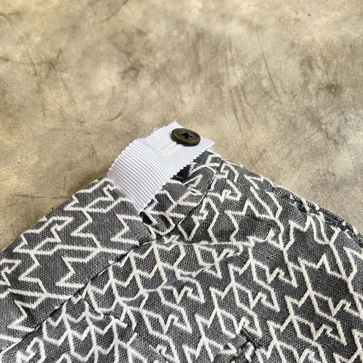 Thom Browne Thom Browne Grey Geometric Pattern Trousers Size US 36 / EU 52 - 7 Thumbnail