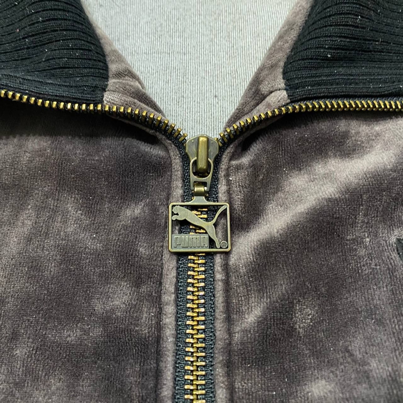 Puma × Vintage Vintage 90s Puma Japan track jacket Velvet Size US L / EU 52-54 / 3 - 4 Thumbnail
