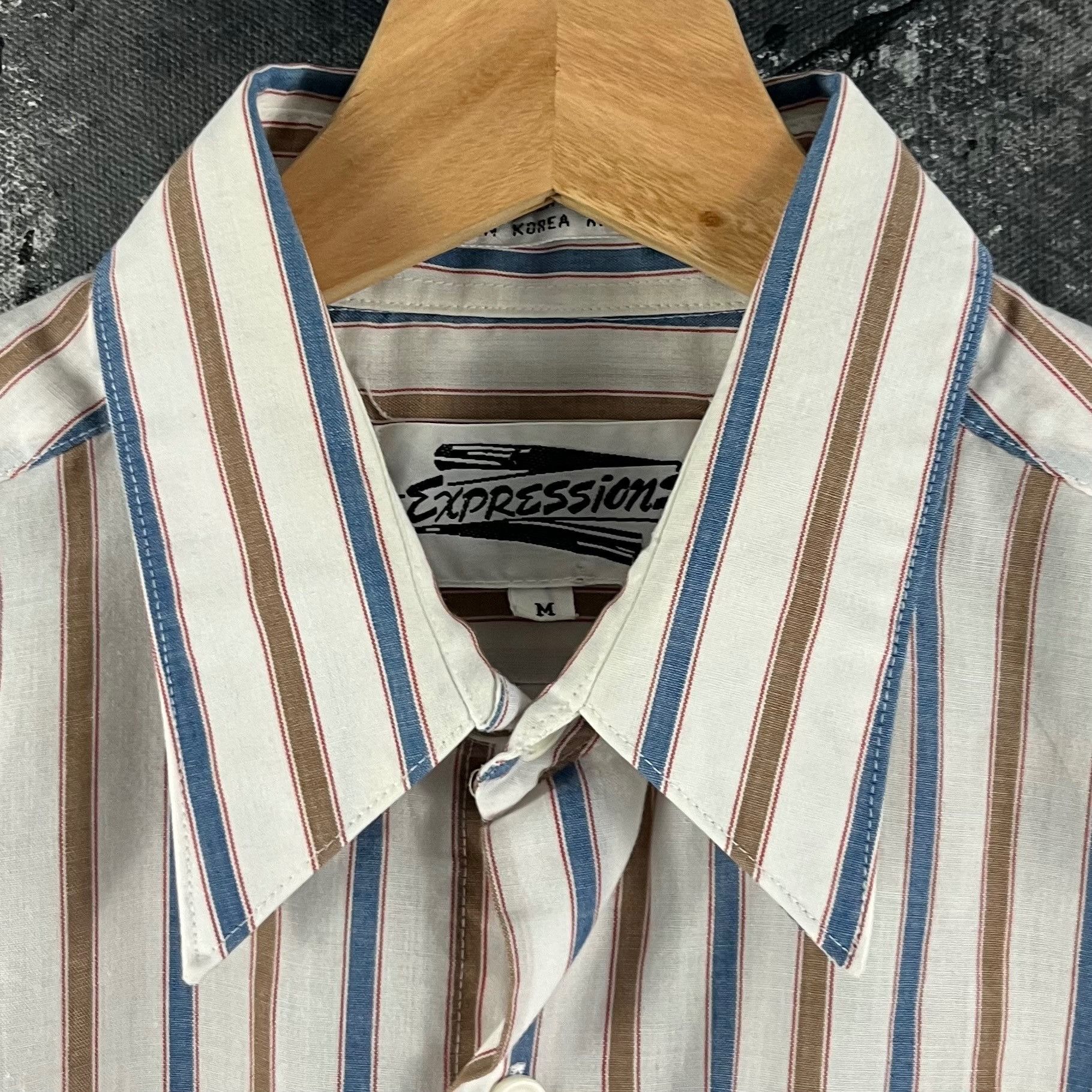 Vintage Vintage 90’s Expressions button shirt Size US M / EU 48-50 / 2 - 3 Thumbnail
