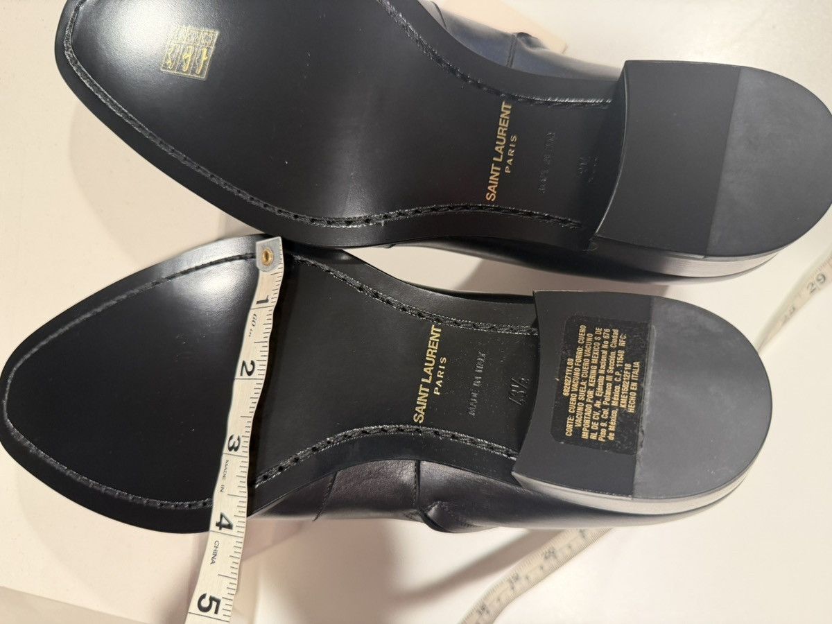 Saint Laurent Paris SAINT LAURENT Leather Chelsea Boots 43.5/10.5 Size US 10.5 / EU 43-44 - 2 Thumbnail