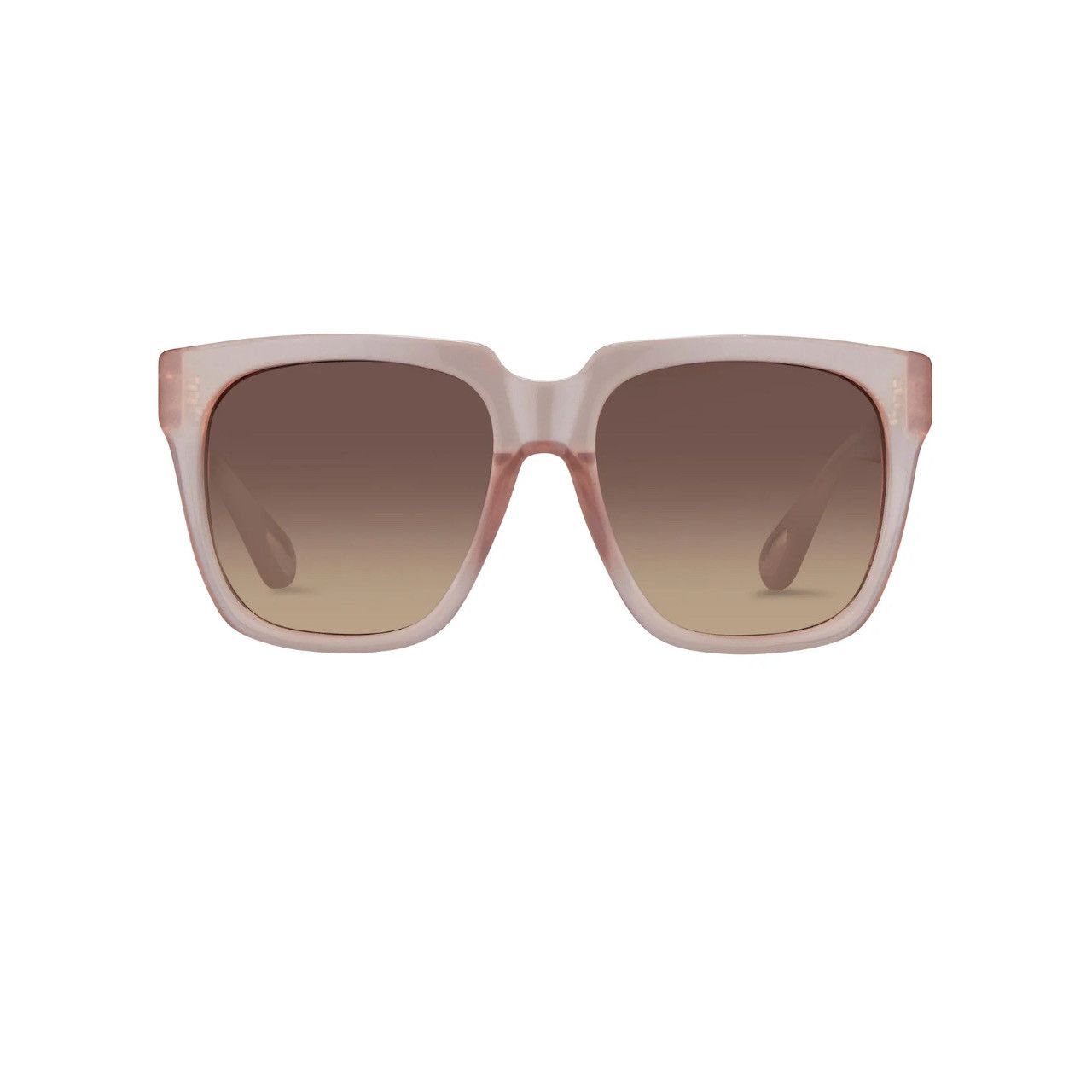 Ann Demeulemeester Ann Demeulemeester Sunglasses Oversized Blush Pink and Brown Size ONE SIZE - 1 Thumbnail