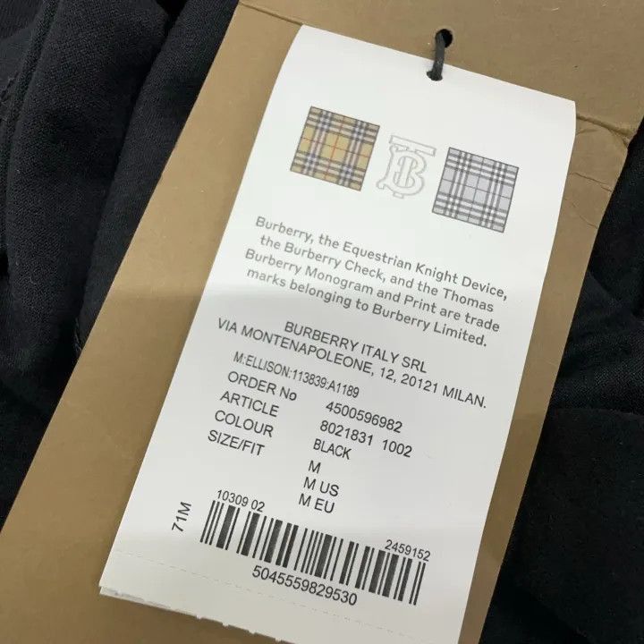 Burberry Burberry Burberry Logo Graphic Cotton T-shirt-2507 Size US M / EU 48-50 / 2 - 7 Thumbnail