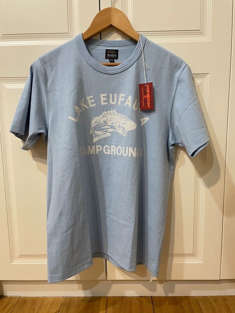 The Real McCoy's The REAL McCOY'S MC23029 LAKE EURAULA Short Sleeve T-Shirt发 Size US M / EU 48-50 / 2 - 1 Thumbnail