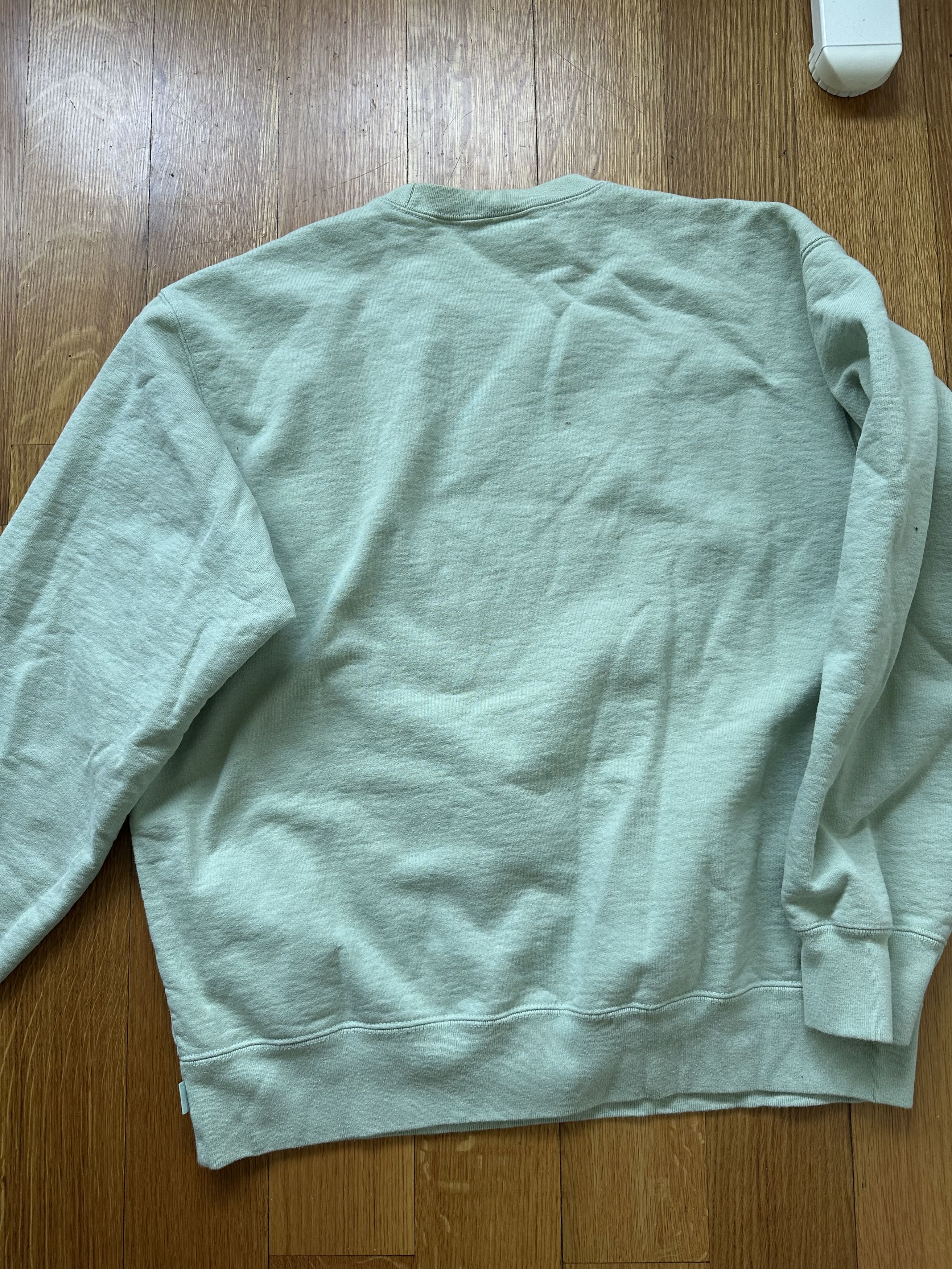 Supreme Supreme Long Sleeve Crewneck Sweatshirt - Mint Green Size US L / EU 52-54 / 3 - 3 Thumbnail