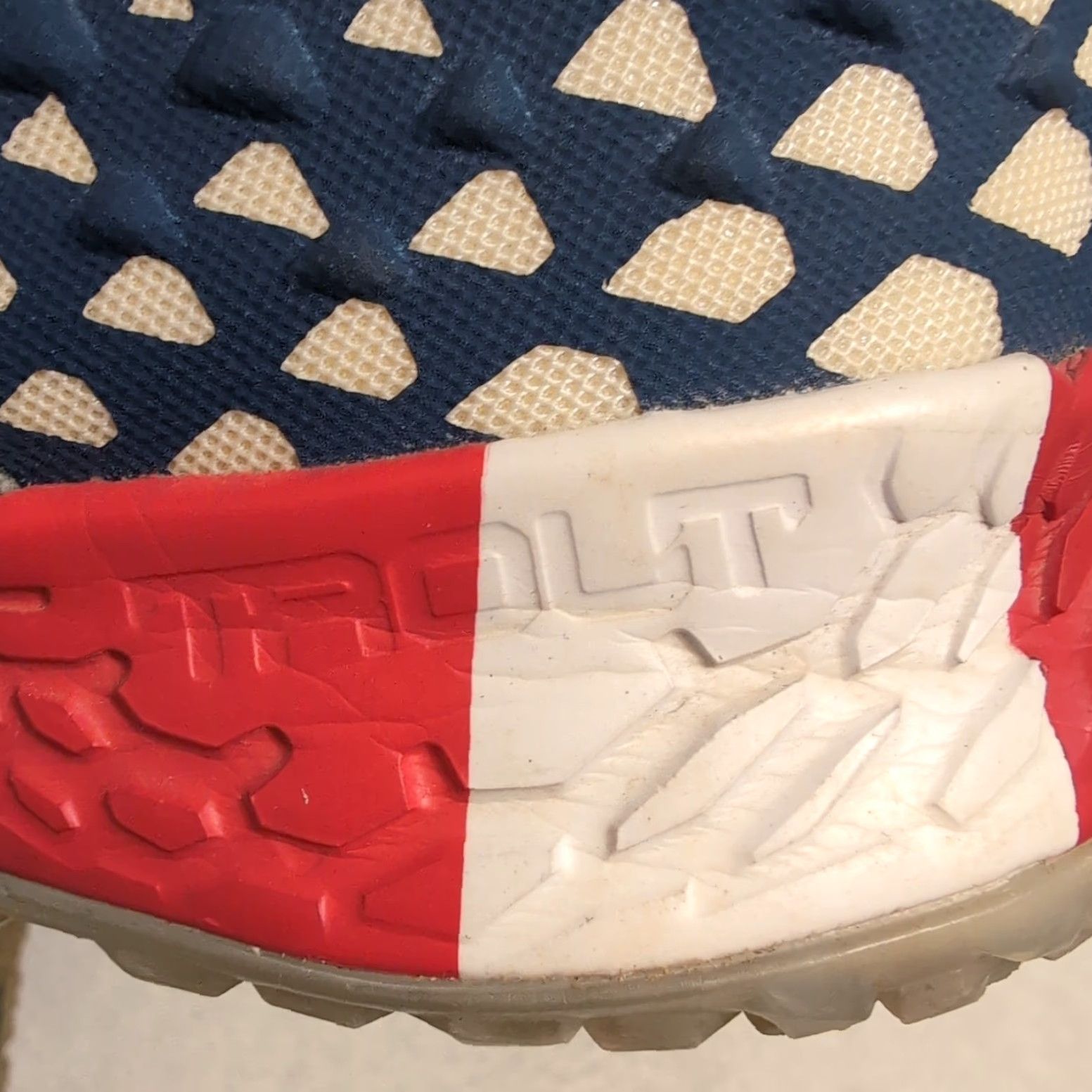 Nike Nike Force Zoom Trout 6 PRM Sneaker Men Size 11.5 Blue Suede 2020 Retro 4th July USA Flag Comfort Size US 12 / EU 45 - 5 Thumbnail