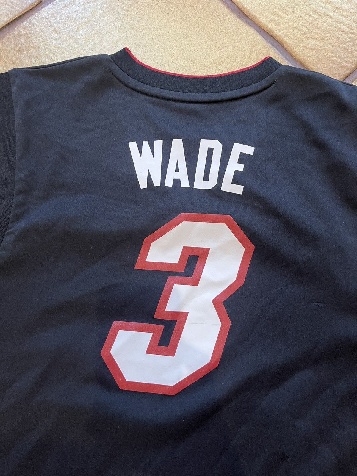 Adidas × NBA Adidas Miami Heat #3 Dwyane Wade NBA Jersey Size US S / EU 44-46 / 1 - 6 Thumbnail