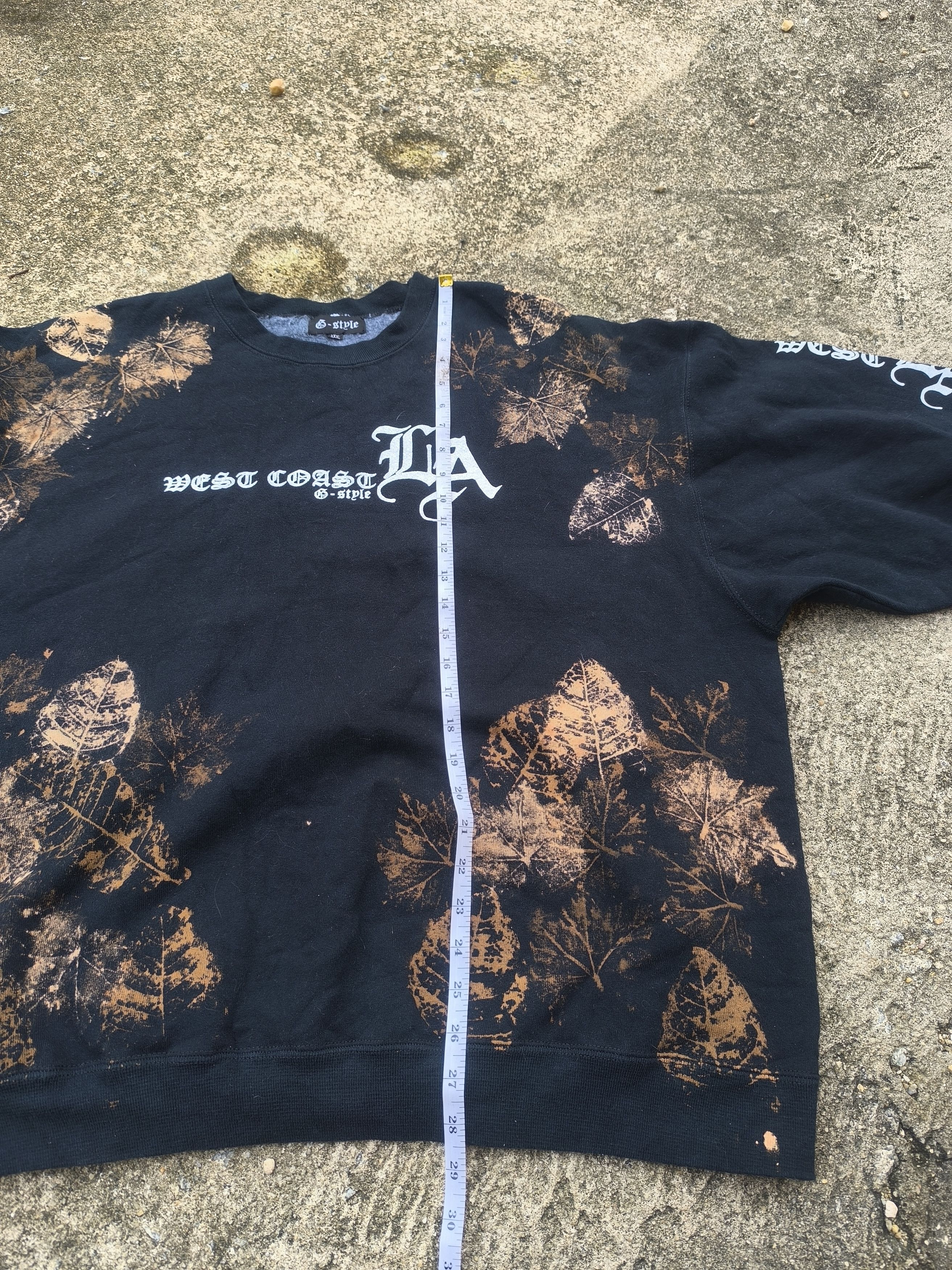 Designer BEAUTIFUL CUSTOM SWEATSHIRT LA WEST COAST LIKE CHROME HEART Size US XXL / EU 58 / 5 - 6 Thumbnail