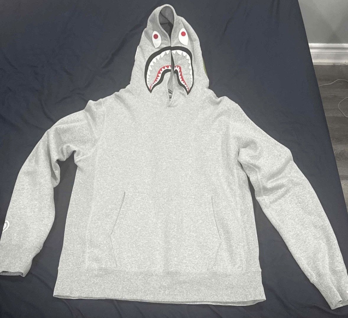 Bape Bape shark hoodie pull over Size US L / EU 52-54 / 3 - 9 Thumbnail