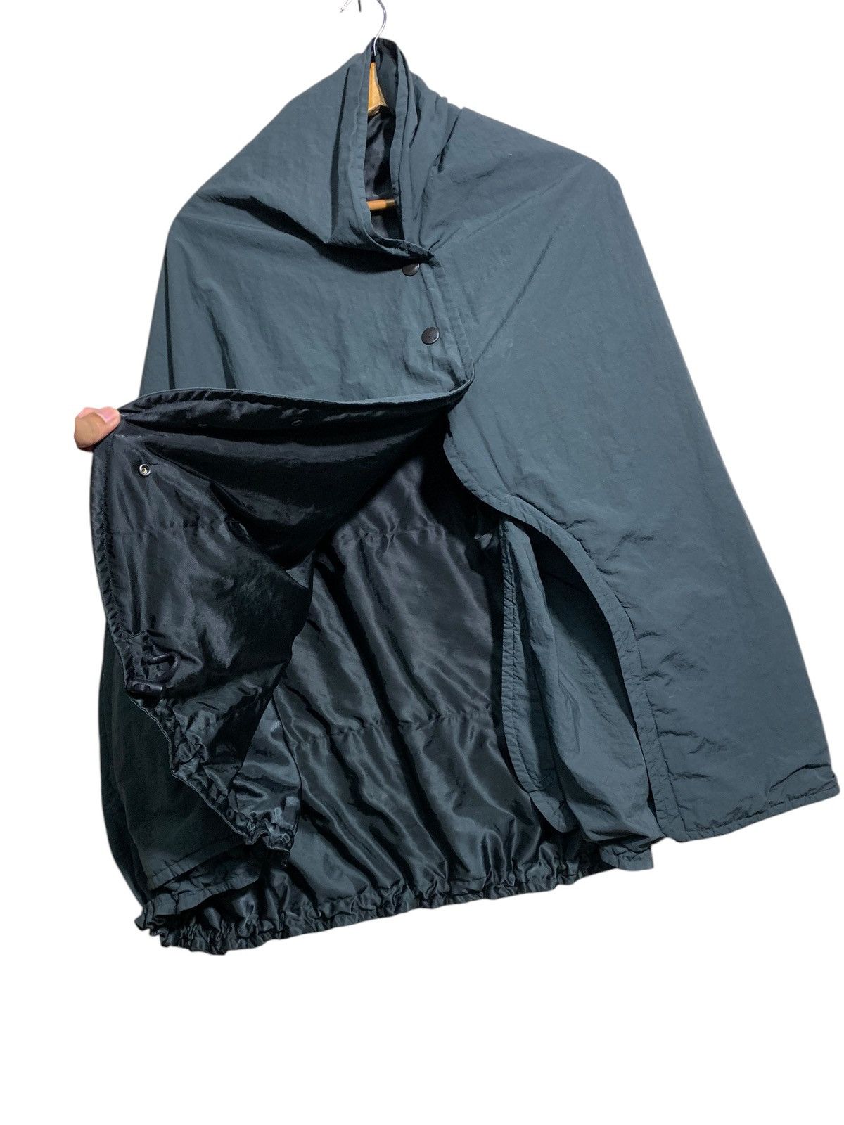 Yohji Yamamoto 🔥Y’s YOHJI YAMAMOTO ONE HAND PONCHOS STYLE JACKETS Size US M / EU 48-50 / 2 - 2 Thumbnail