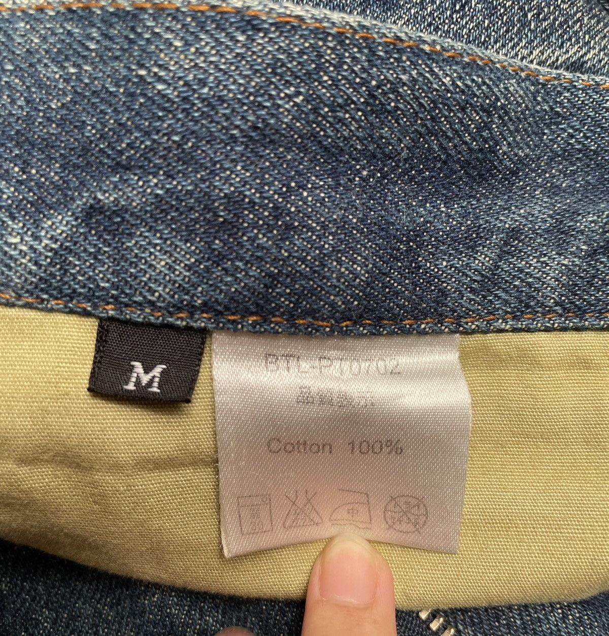 If Six Was Nine × Japanese Brand Rare Design Vintage Japanese Brand BTAXMTI Jeans 1990s Size US 30 / EU 46 - 13 Thumbnail