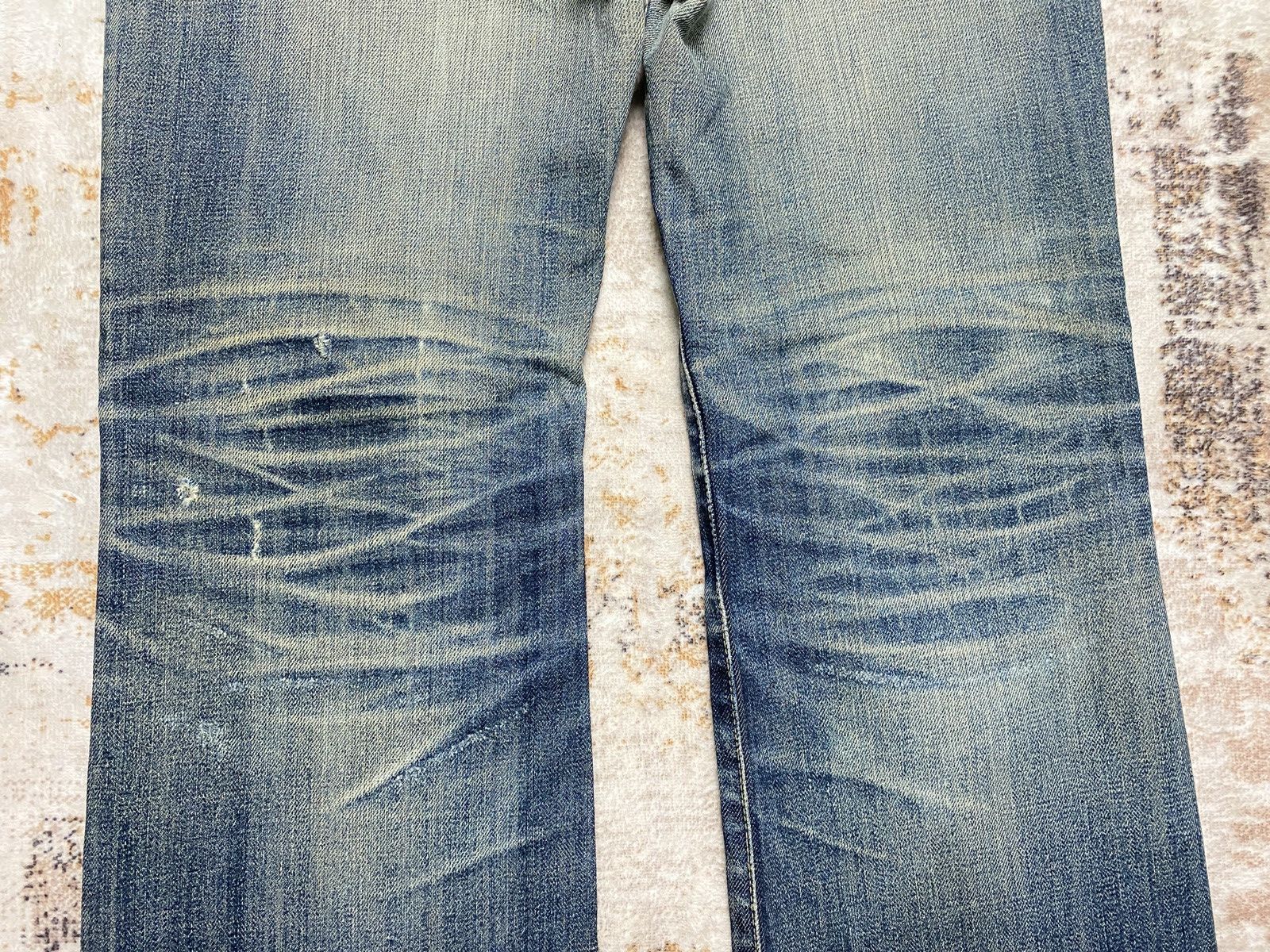 If Six Was Nine Rusty Low BootCut Jeans Size US 31 - 5 Thumbnail