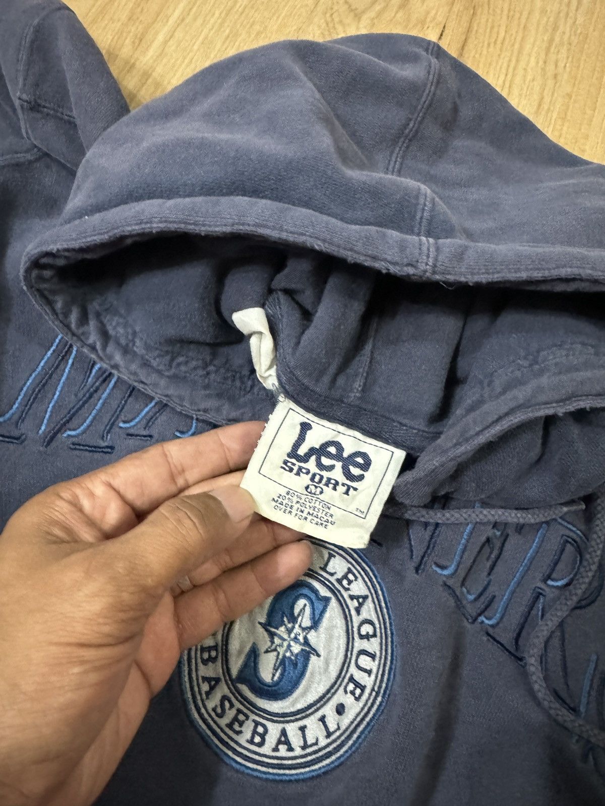 Lee × MLB × Vintage VINTAGE LEE X MLB MARINERS HOODIE Size US M / EU 48-50 / 2 - 4 Thumbnail