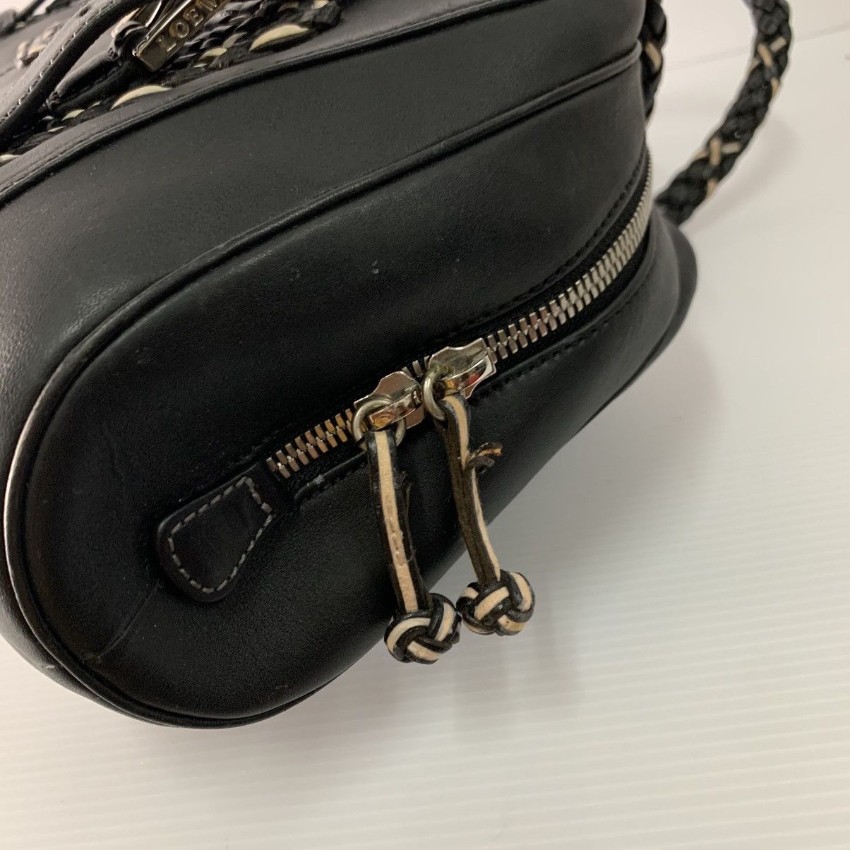 Loewe Loewe Black Leather Handbag Size ONE SIZE - 7 Thumbnail