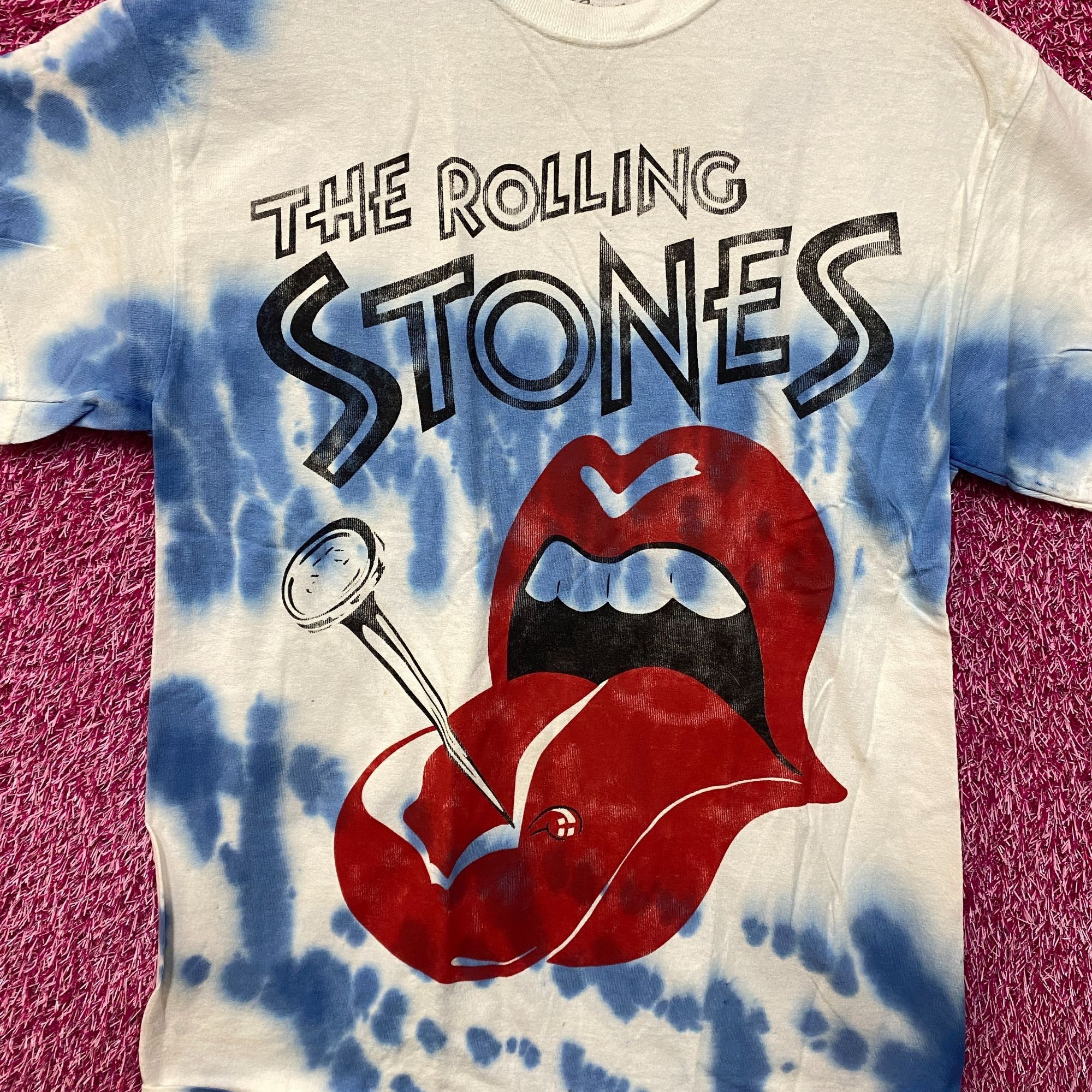 The Rolling Stones The Rolling Stones Nailed Hot Lips Rock Tie Dye S Size US S / EU 44-46 / 1 - 2 Thumbnail