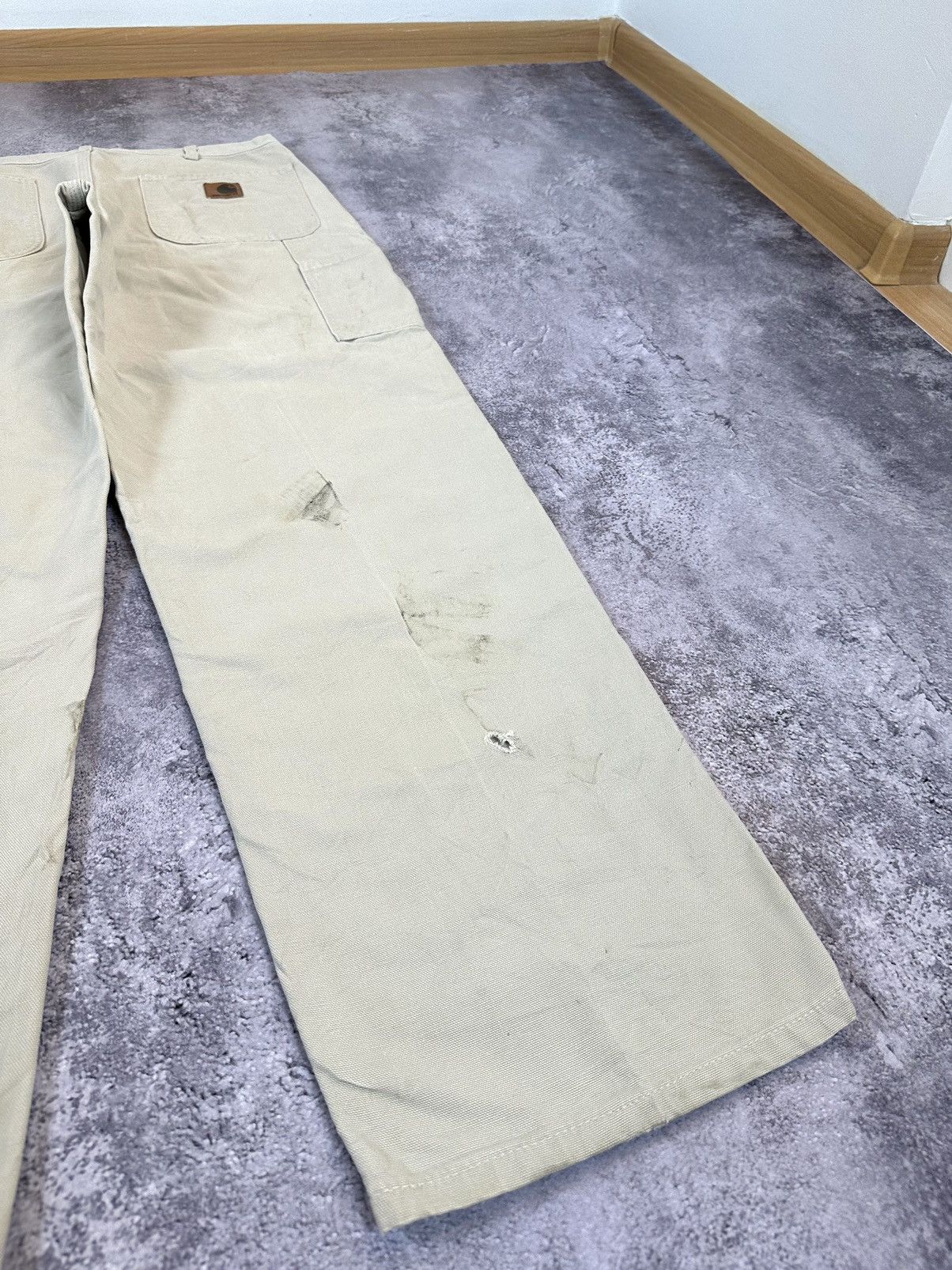 Carhartt Vintage Carhartt USA Distressed Baggy Carpenter Work Pants Size US 34 / EU 50 - 4 Thumbnail