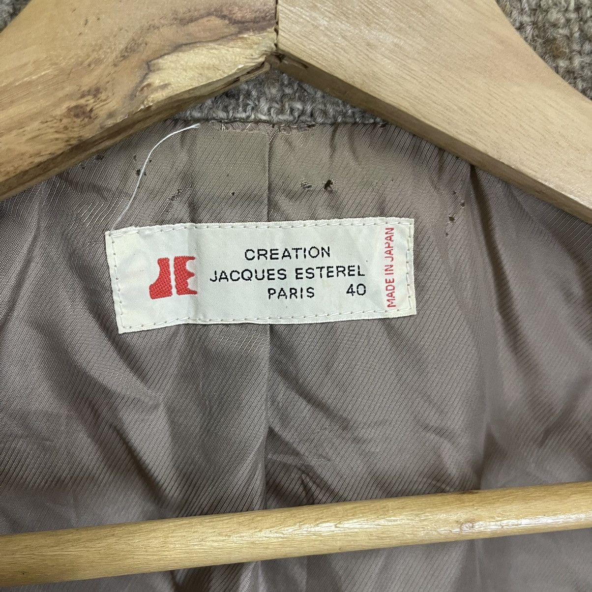 Japanese Brand Jacques Esterel Paris Coat Blazer Made In Japan Size Small Size US M / EU 48-50 / 2 - 9 Thumbnail
