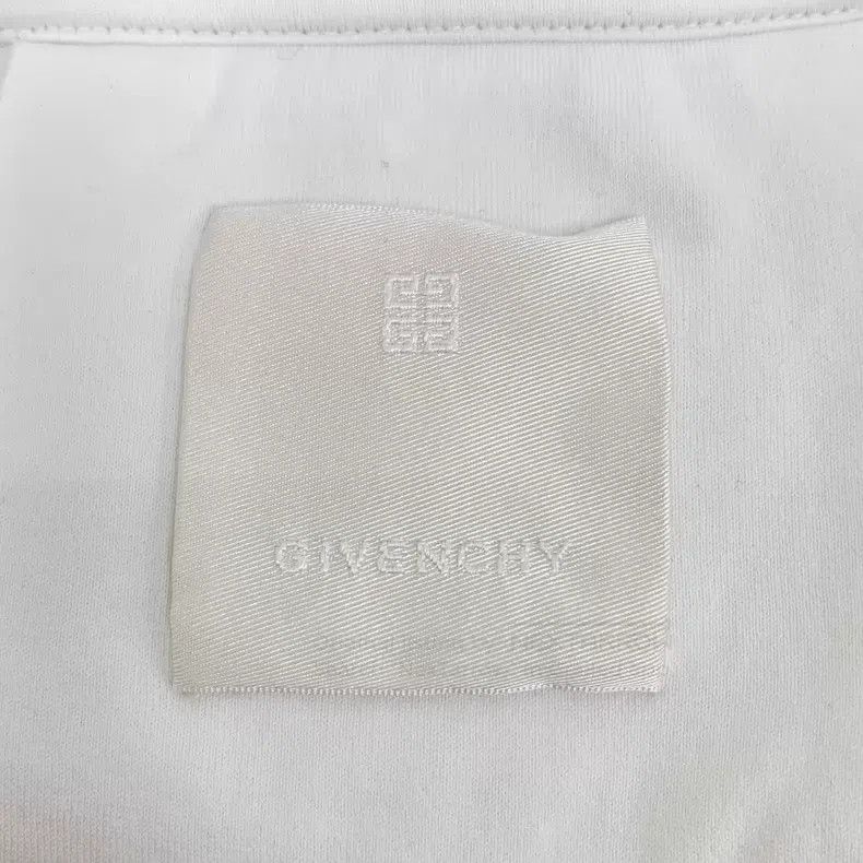 Givenchy Givenchy White Letter Print Cotton Crew Neck Short-Sleeve Size US XL / EU 56 / 4 - 5 Thumbnail