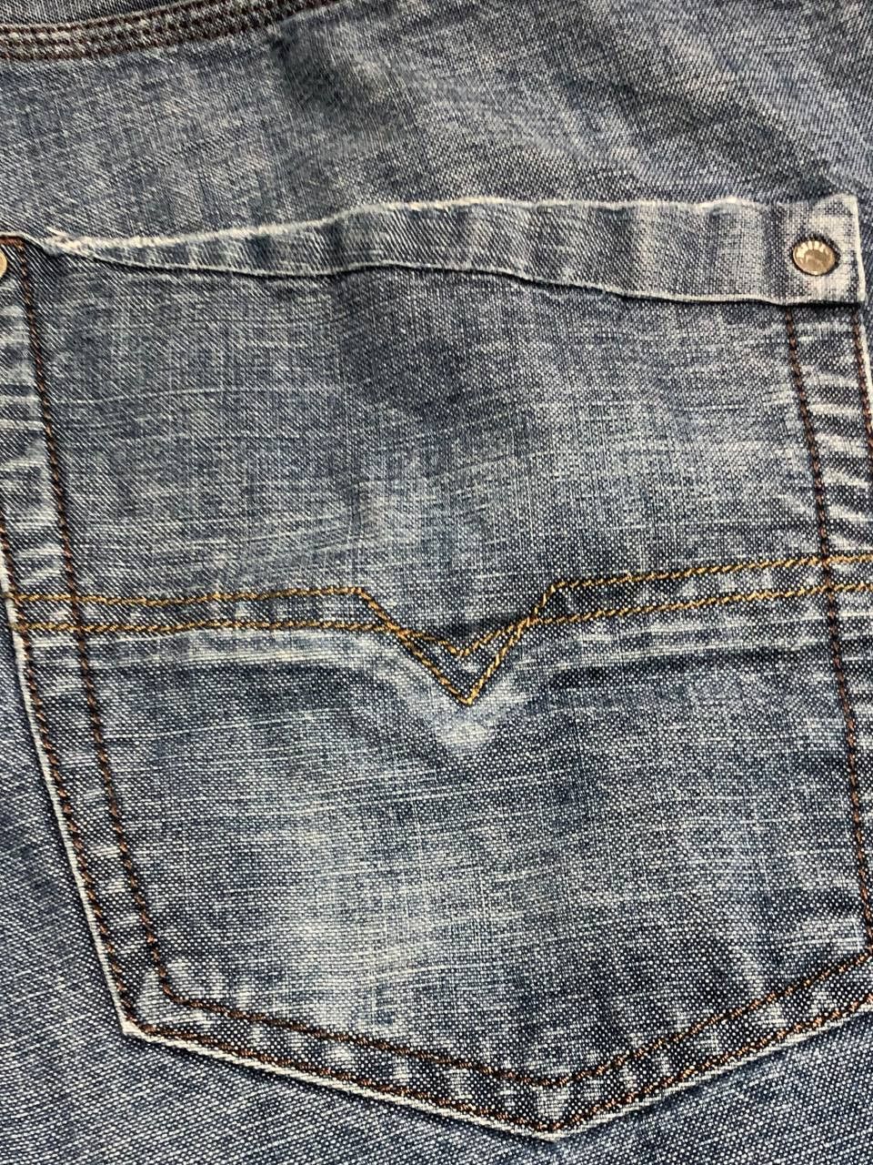 Diesel KROOLEY DIESEL Logo Y2K Jeans Streetwear denim pants Size US 36 / EU 52 - 15 Thumbnail
