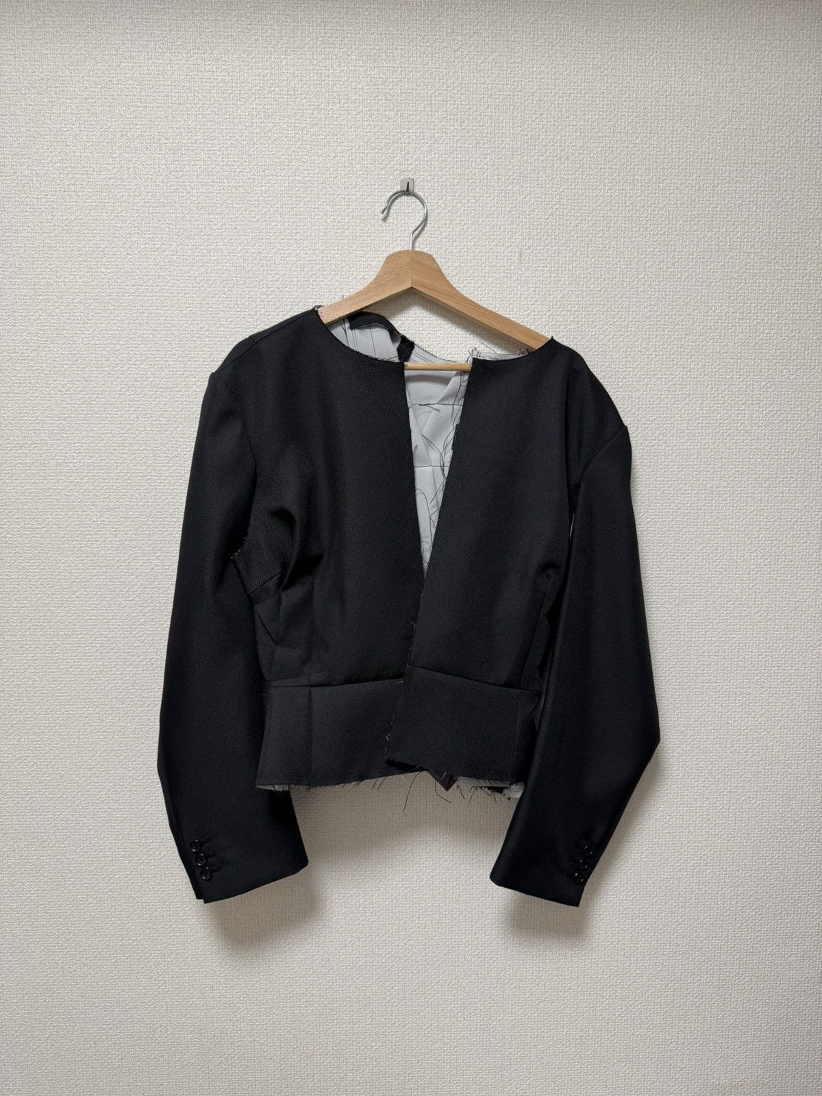 Comme des Garcons Comme des Garçons AD2023 Origami Shirred Structural Jacket Size M / US 6-8 / IT 42-44 - 2 Thumbnail