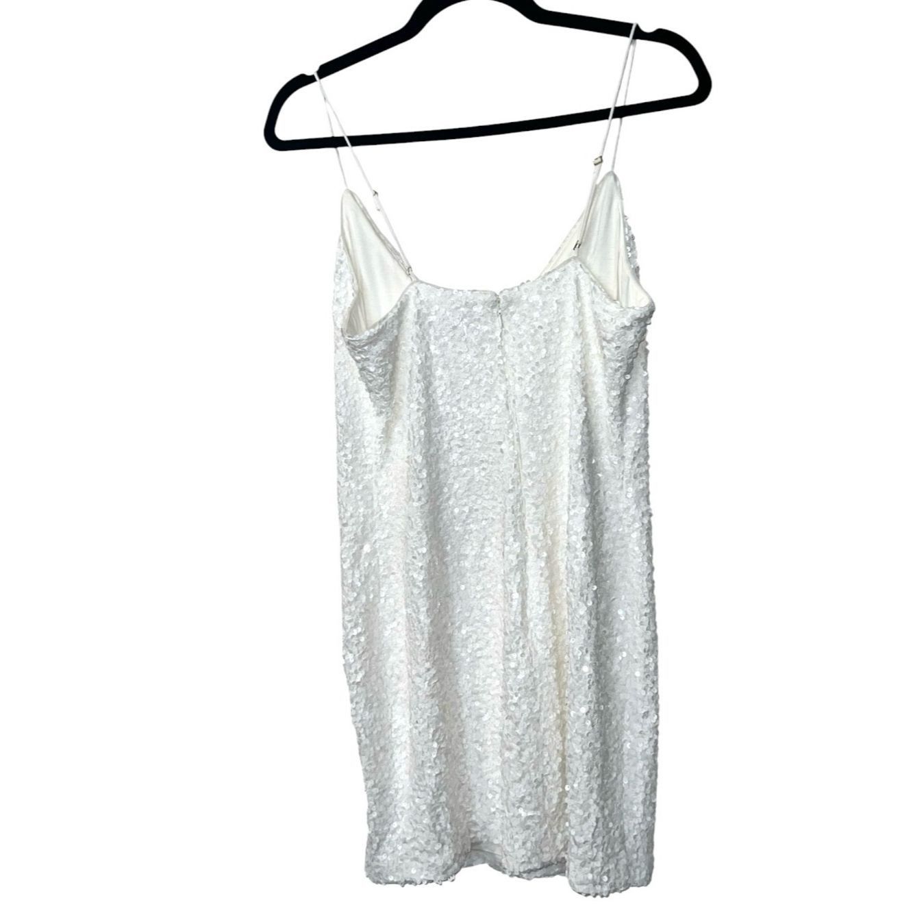 Generation Love Generation Love Julius White Sequin Mini Dress NWT Size Sma Size S / US 4 / IT 40 - 5 Thumbnail
