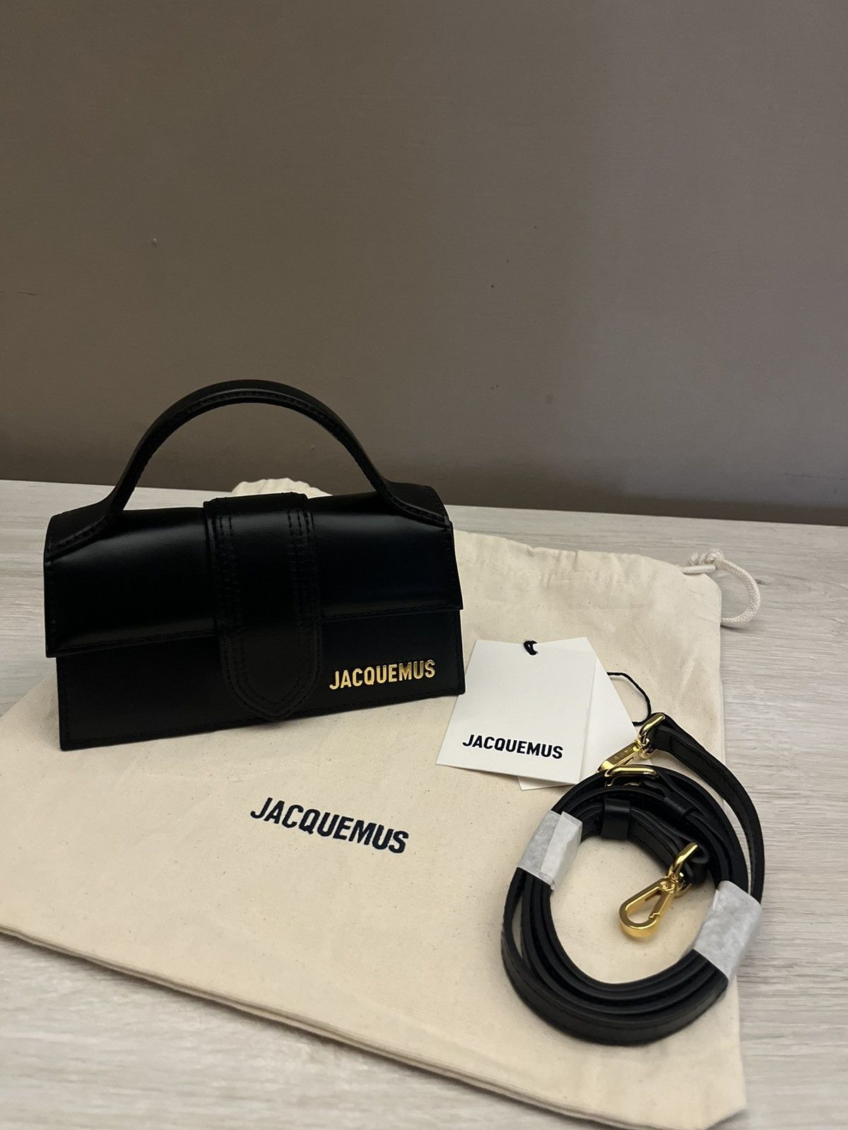 Jacquemus Jacquemus bambino mini black Size ONE SIZE - 1 Thumbnail