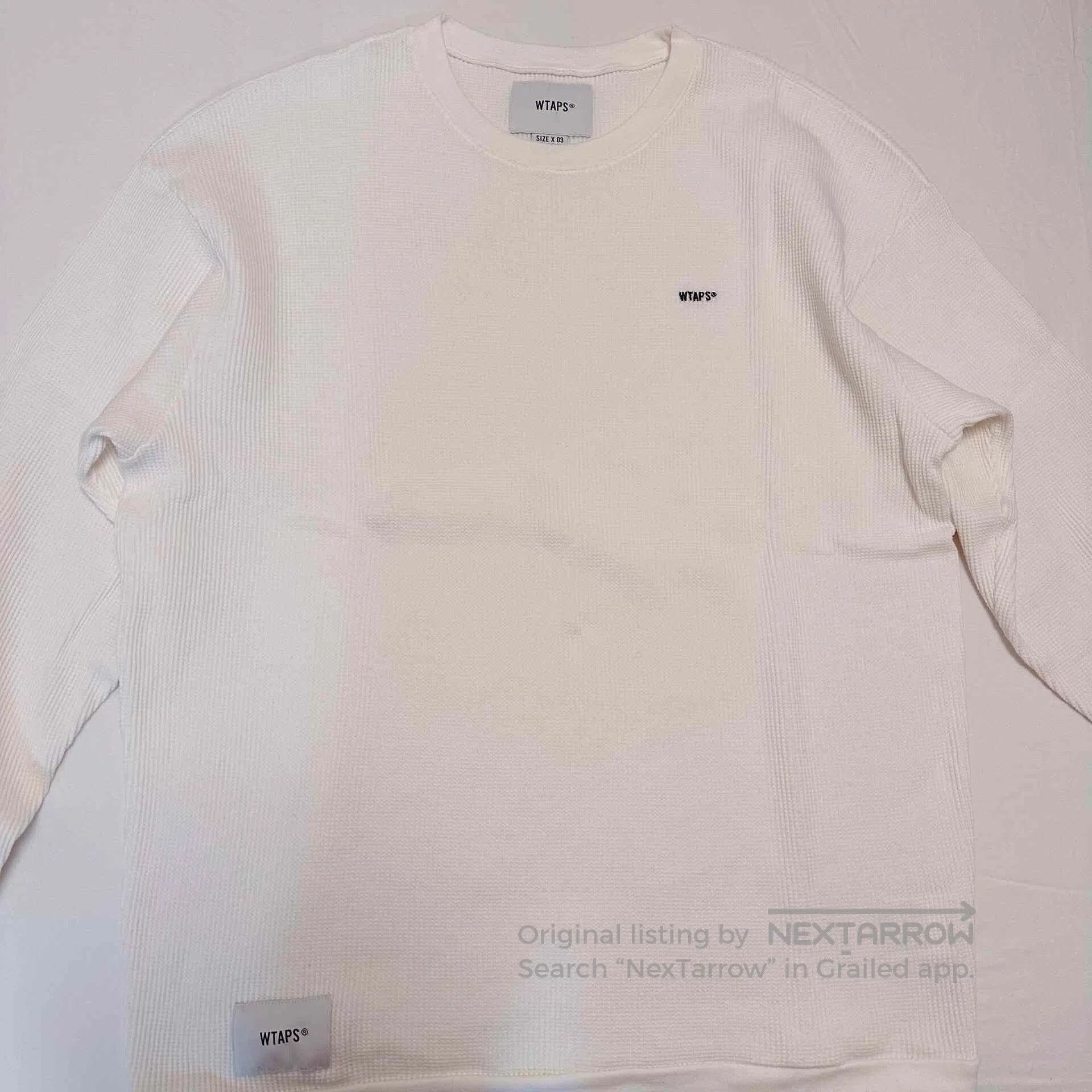 Wtaps WTAPS Waffle Long Sleeve. Size US L / EU 52-54 / 3 - 3 Thumbnail