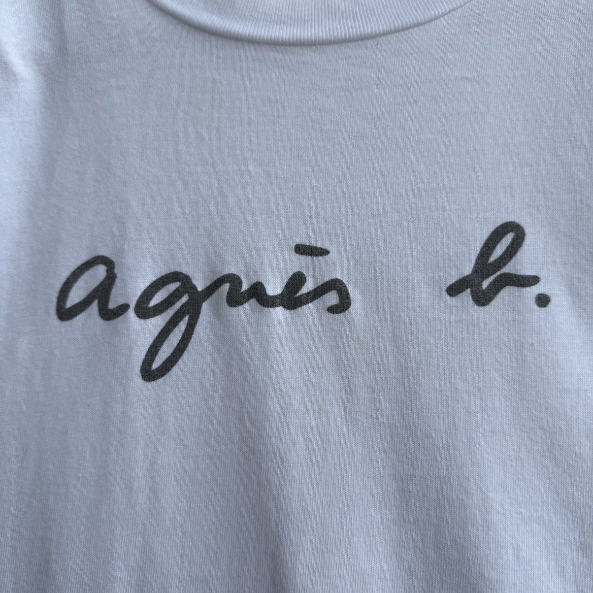 agnes b. Vintage agnes b. Enfant Crop Top Tee Size S / US 4 / IT 40 - 7 Thumbnail