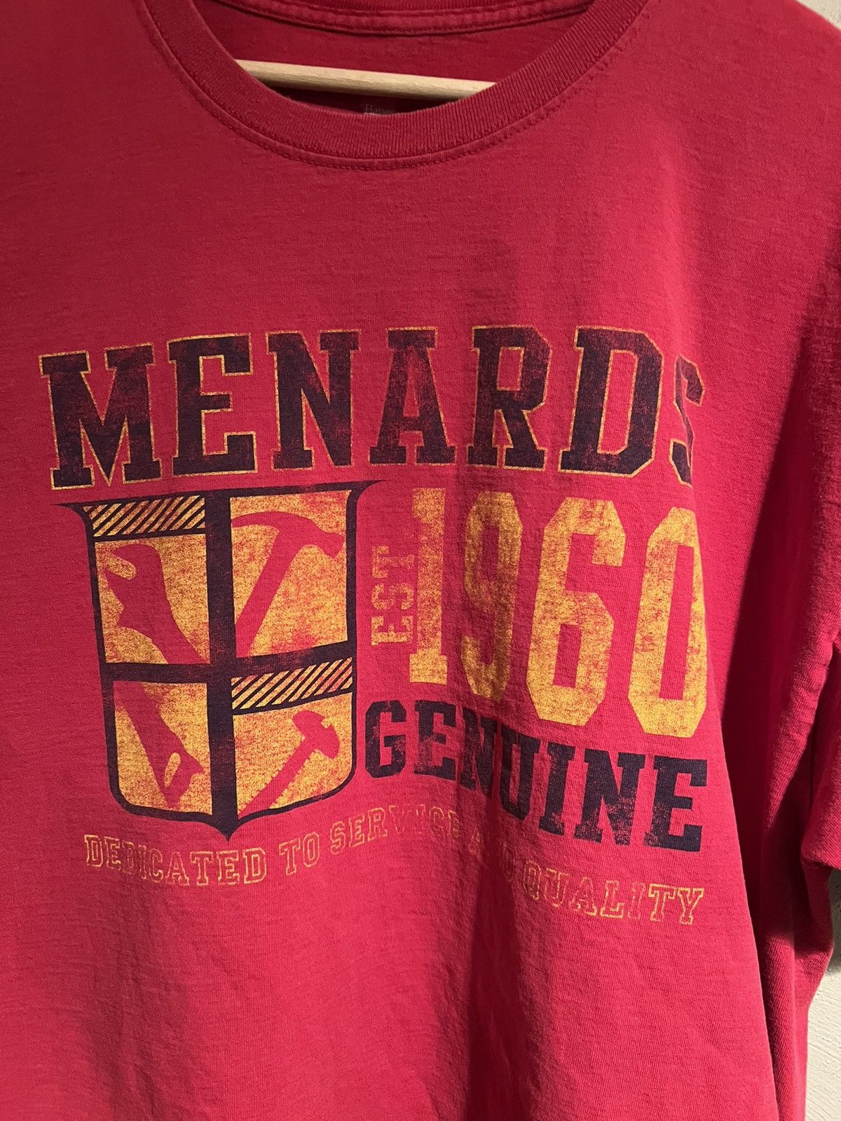 Hanes Menards Store Graphic T-Shirt Size US XXL / EU 58 / 5 - 2 Thumbnail