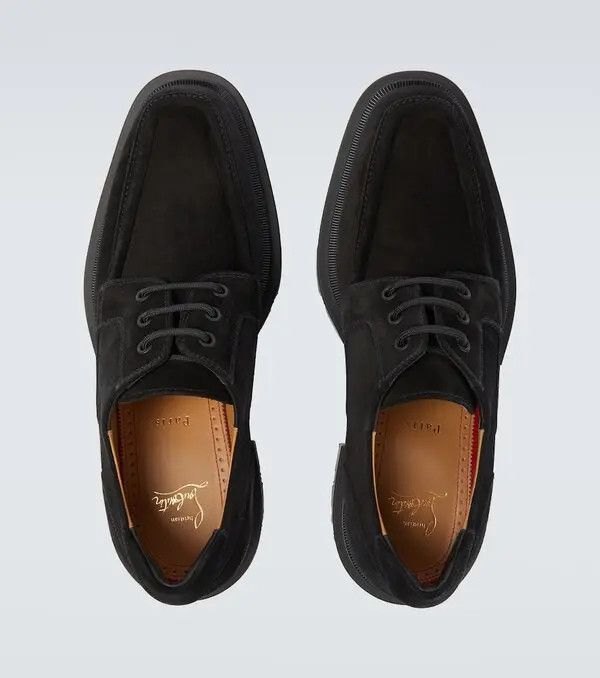 Christian Louboutin o1bcso1str1024 Our Georges Flat in Black Size US 10 / EU 43 - 2 Thumbnail