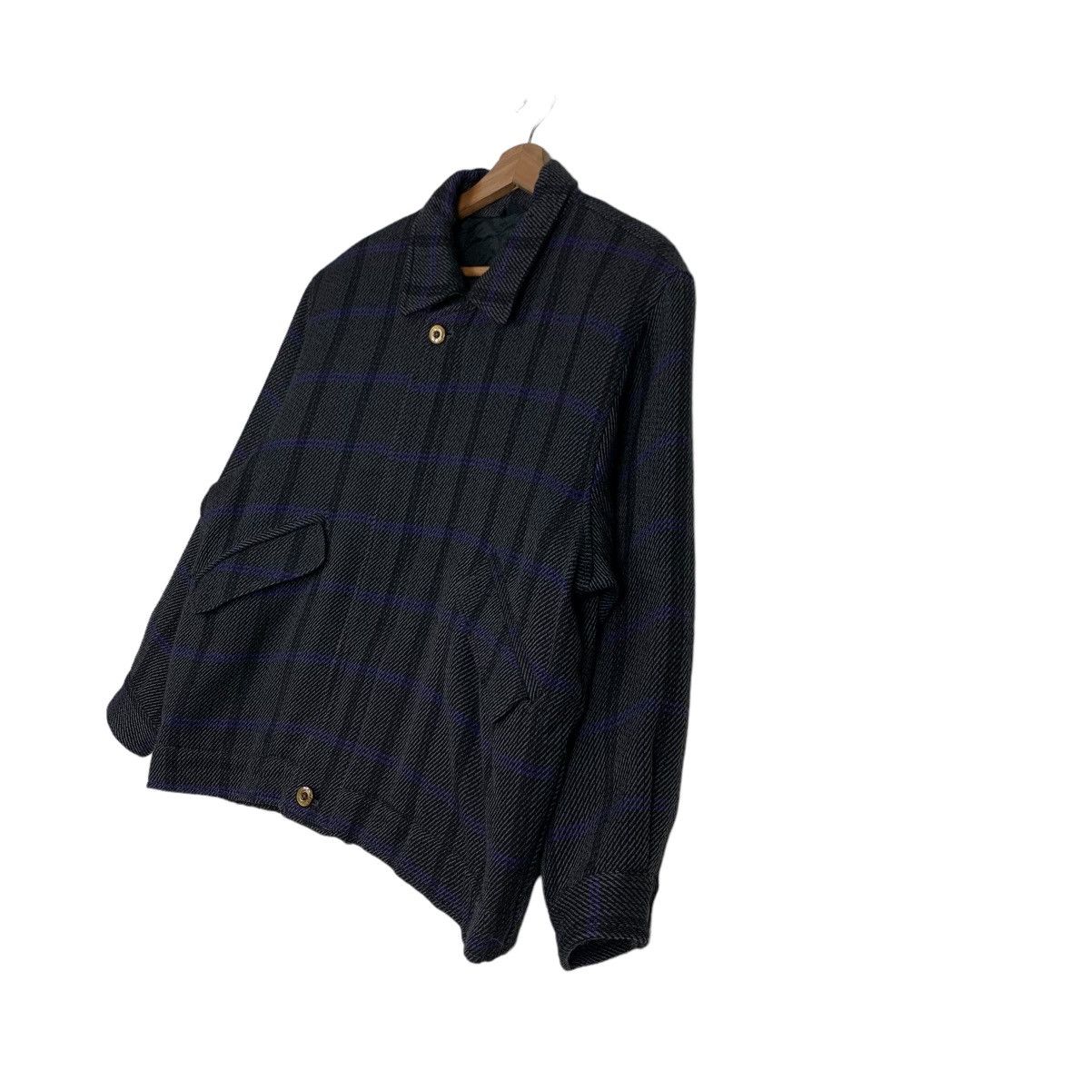 Japanese Brand GRETNA CLUB Checked Plaid Casual Jacket #0040-C3 Size US M / EU 48-50 / 2 - 2 Thumbnail