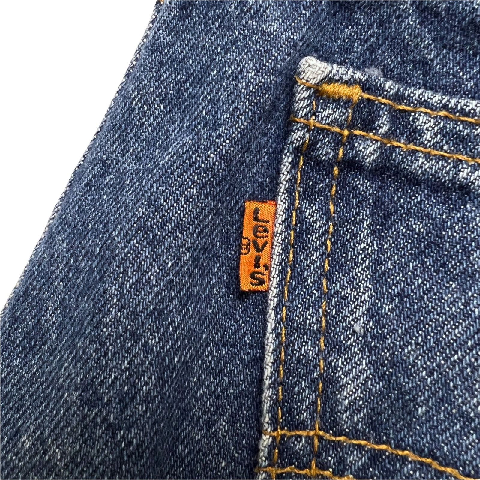 Levi's × Vintage Vintage Levi's 619 Jeans 34x32 Orange Tab Bootcut Relaxed 90 Size US 34 / EU 50 - 5 Thumbnail