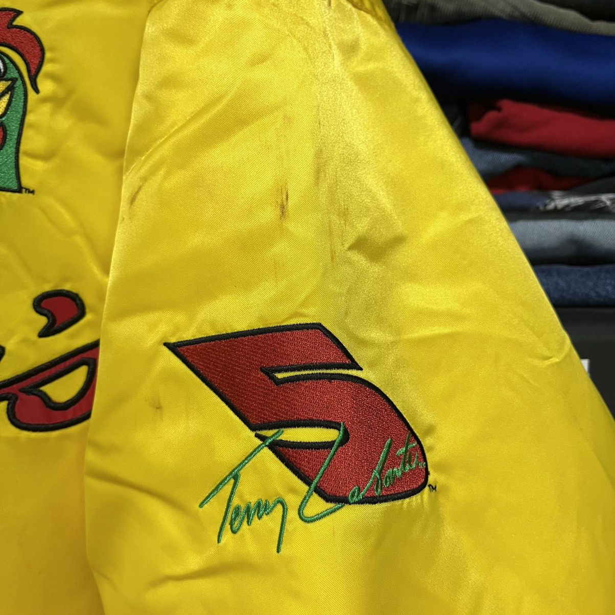 Chase Authentics VINTAGE 90s TERRY LABONTE KELLOGS RACING SATIN JACKET XXL Size US XXL / EU 58 / 5 - 8 Thumbnail