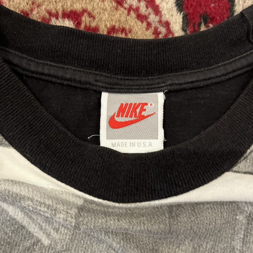 Nike 90s Nike Air Jordan all over print T-shirt Size US XL / EU 56 / 4 - 2 Thumbnail