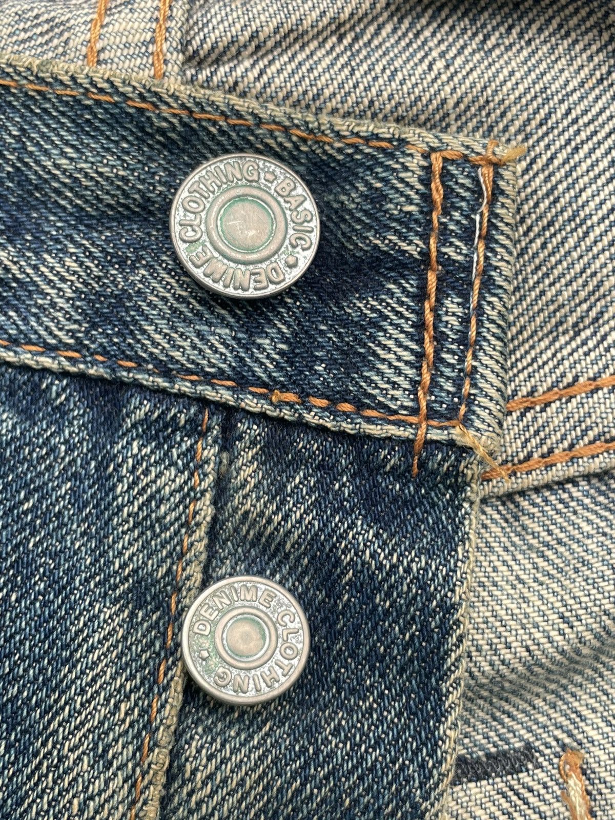 Denime Vintage Denime Selvedge Distresed Denim Size US 30 / EU 46 - 20 Thumbnail