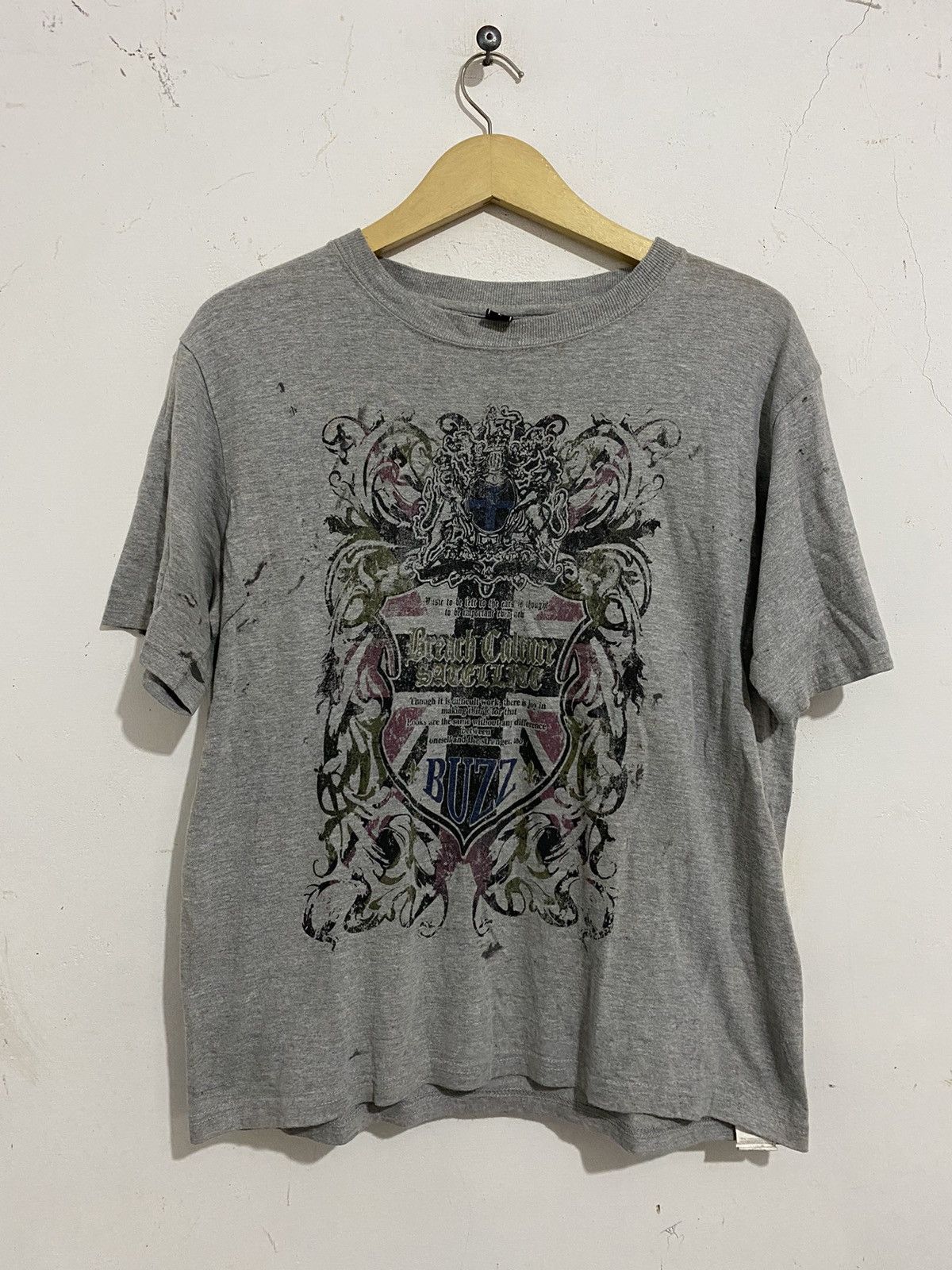 image of If Six Was Nine x Le Grande Bleu L G B Zeky Japanese Poem Sword Lgb Ifsixwasnine Styled in Grey (Si