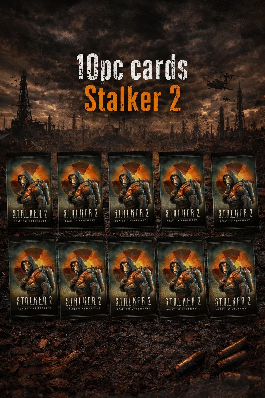 Other STALKER 2 Heart of Chornobyl Trading Card Free Ship Limited Size ONE SIZE - 1 Thumbnail