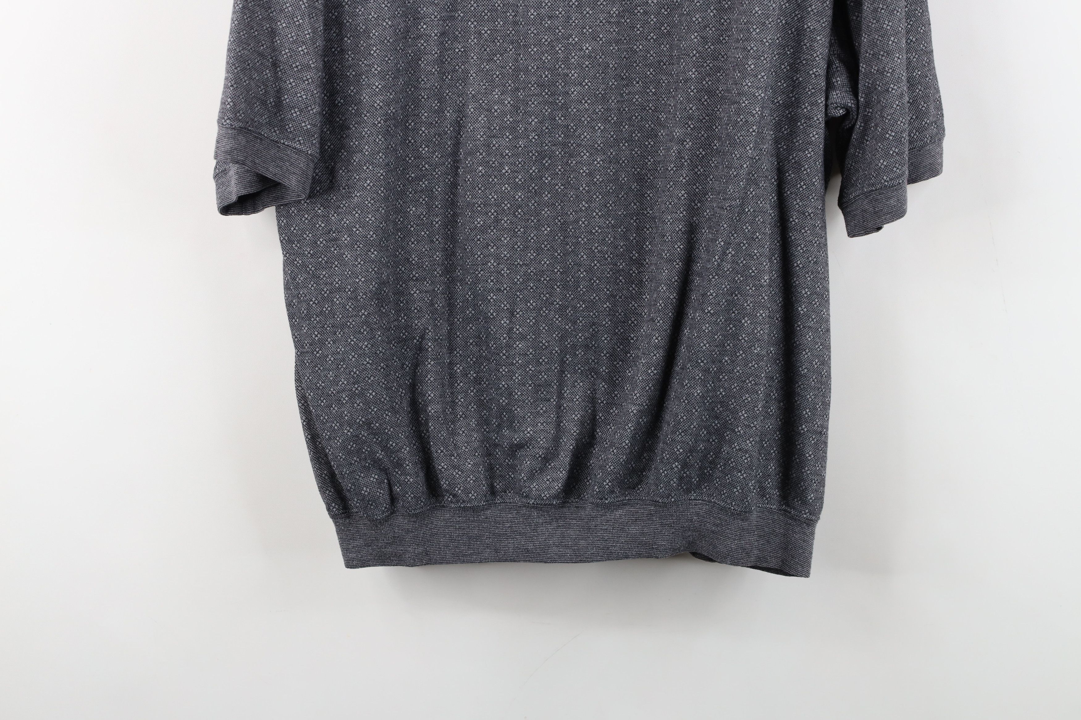 Vintage Vintage 90s Streetwear Geometric Knit Pullover Polo Shirt Size US L / EU 52-54 / 3 - 11 Thumbnail