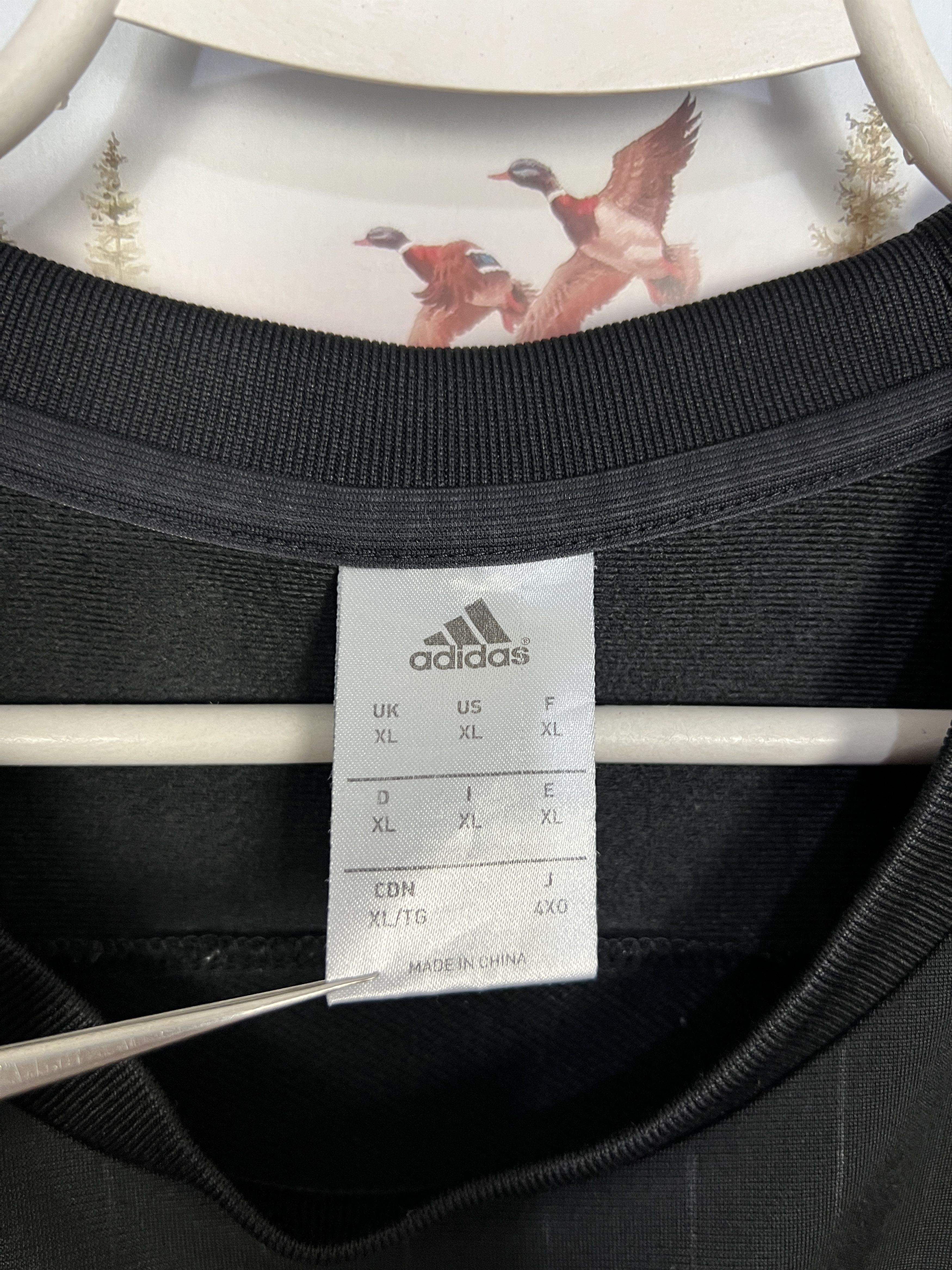 Adidas AC Milan Football Train Sweatshirt Soccer Track Top Maglia Size US XL / EU 56 / 4 - 6 Thumbnail