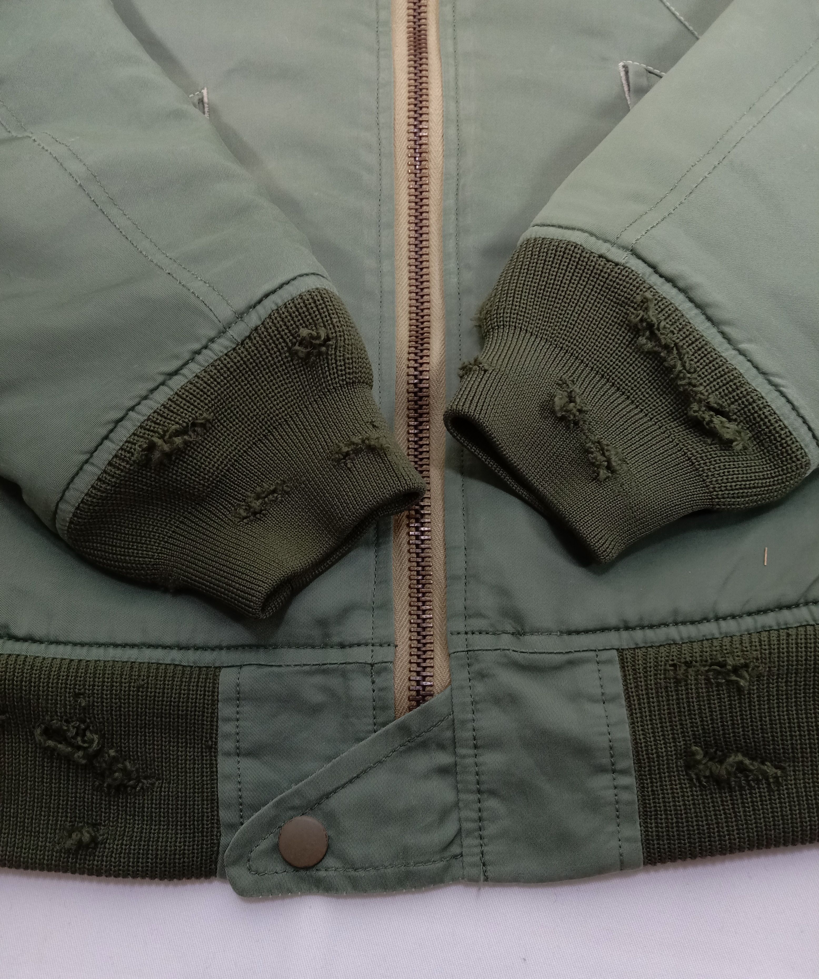 Japanese Brand Vintage Army Japanese Inpaichthys Kerri Bomber Jacket Size US S / EU 44-46 / 1 - 6 Thumbnail