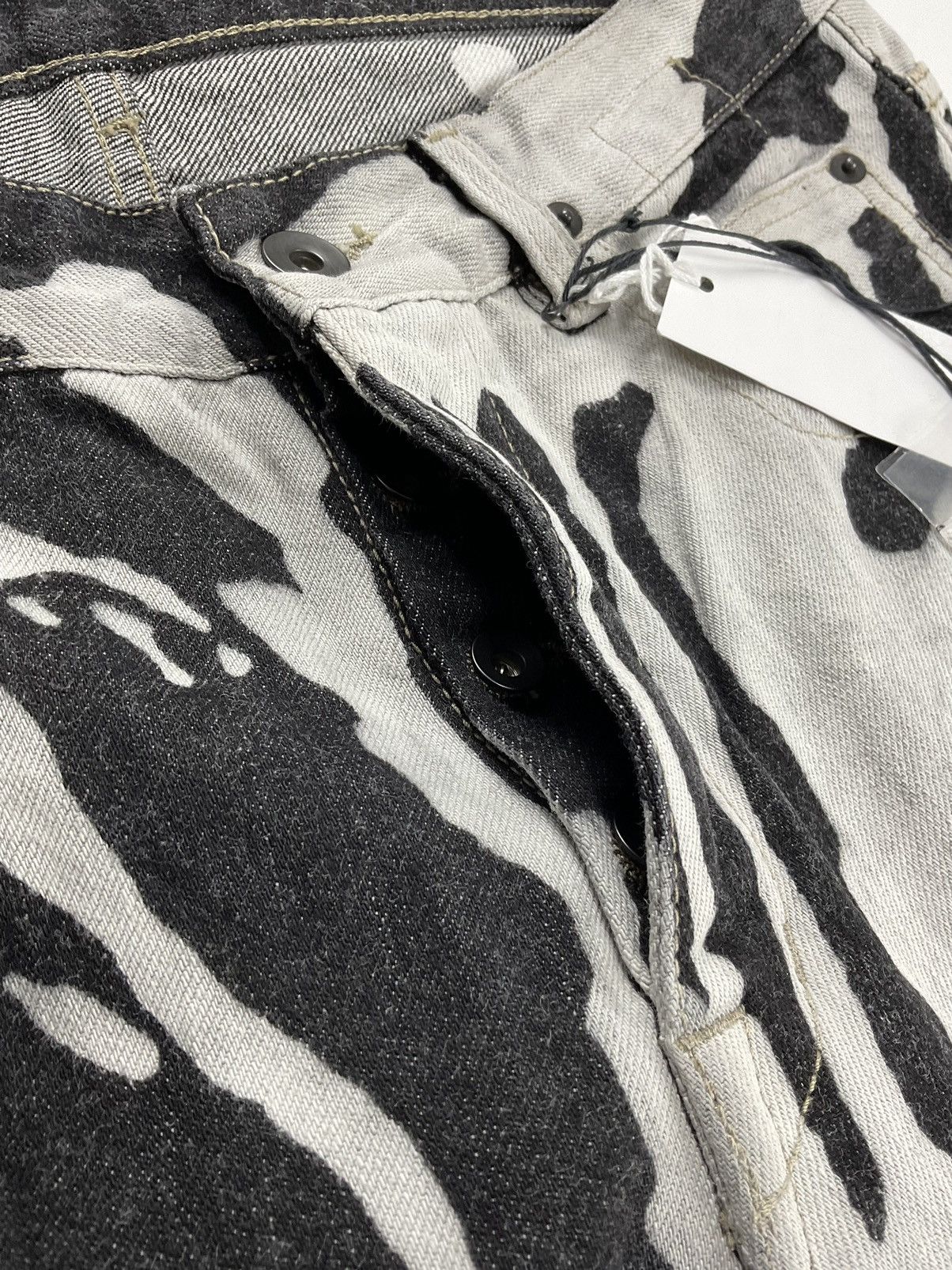 Rick Owens Rick Owens Detroit Cut Bleach Vomit Denim Size US 30 / EU 46 - 9 Thumbnail