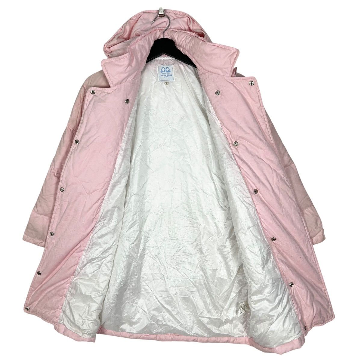 Courreges × Designer Courreges Women Puffer Duffle Coat Size L / US 10 / IT 46 - 8 Thumbnail