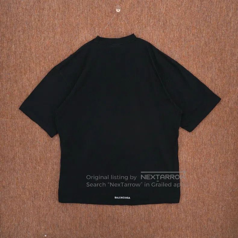 Balenciaga Balenciaga Qixi Limited Edition Love Embroidery Short Slee Size US S / EU 44-46 / 1 - 2 Thumbnail