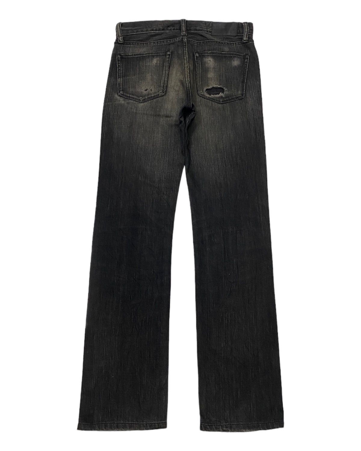 Undercover × Uniqlo UNIQLO JAPAN BLACK BOOTCUT DISTRESS UNDERCOVER STYLE DESIGN Size US 30 / EU 46 - 8 Thumbnail
