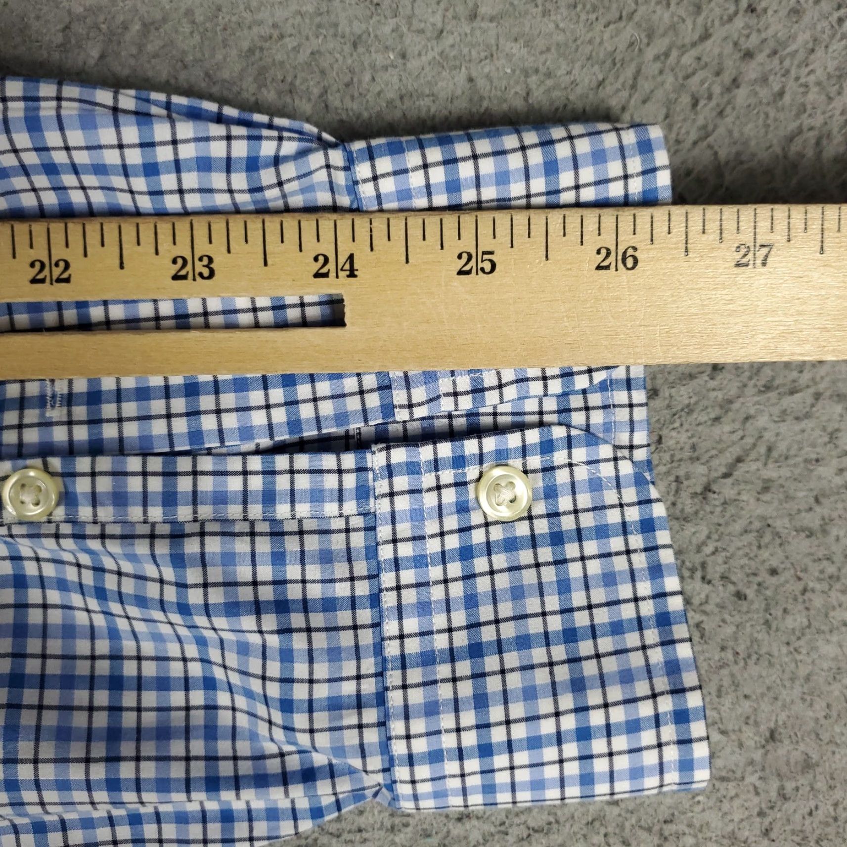 Ralph Lauren Ralph Lauren Shirt Mens Large Blue Plaid Pony Casual Button Up Long Sleeve Size US L / EU 52-54 / 3 - 7 Thumbnail