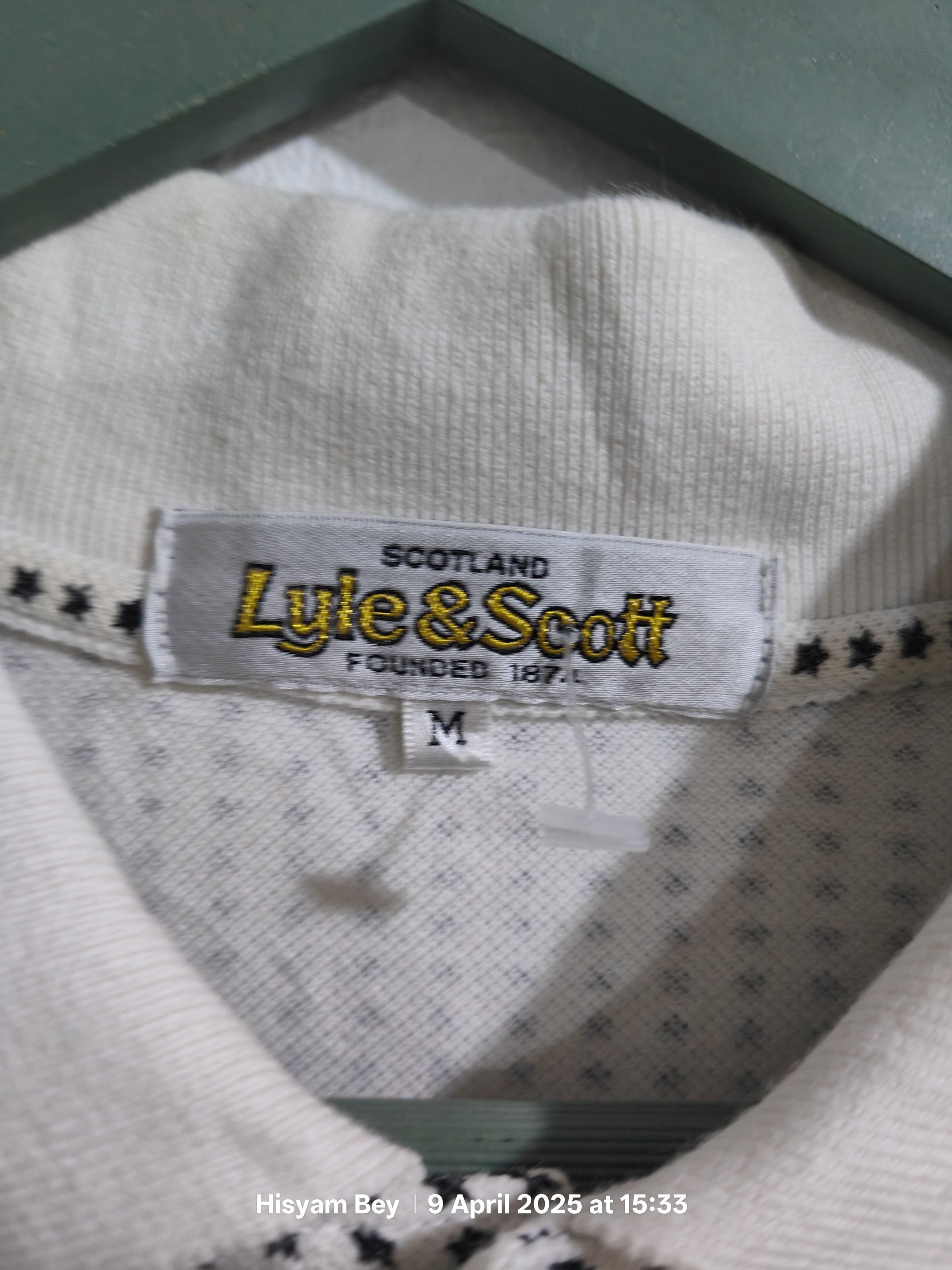 Lyle & Scott Lyle and Scott polo tee Size US M / EU 48-50 / 2 - 5 Thumbnail