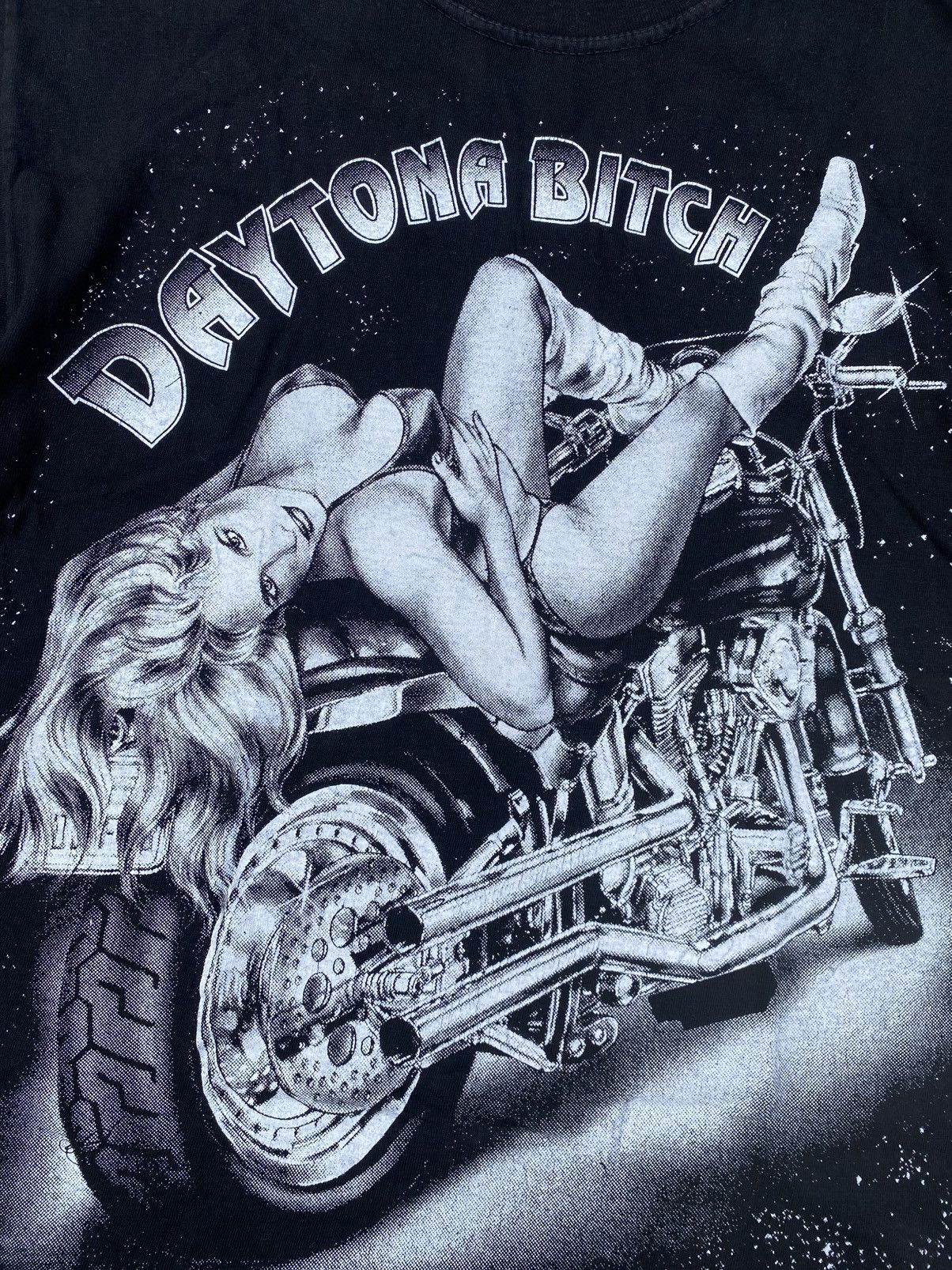 Vintage Vintage Daytona Bitch Biker Babe 90s Size US L / EU 52-54 / 3 - 5 Thumbnail