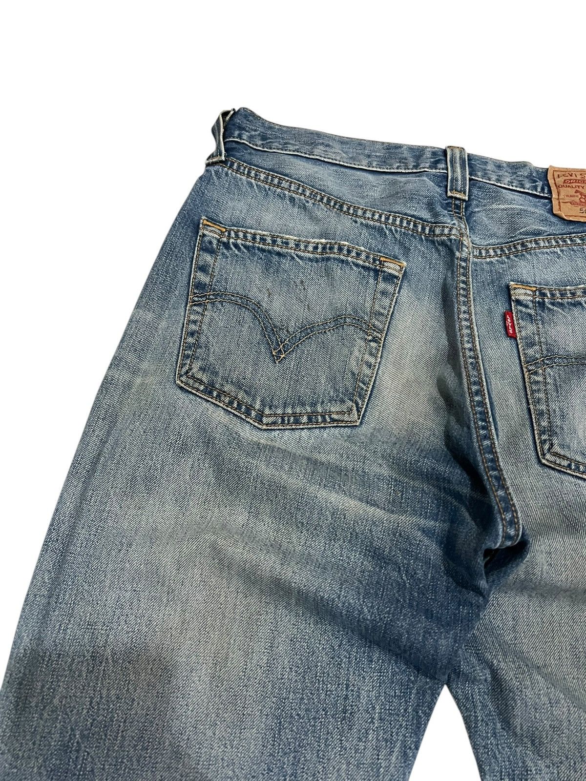 Levi's Vintage Levis 501 Distress Clawmark Jean Size US 28 / EU 44 - 15 Thumbnail